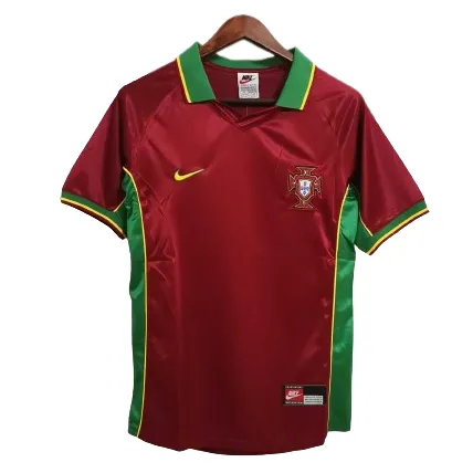 Portugal 1998 Retro Home Jersey