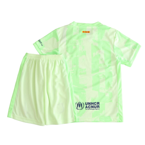 2024-25 Kids Barcelona Third Kit(Jersey+Short) Spofity Text