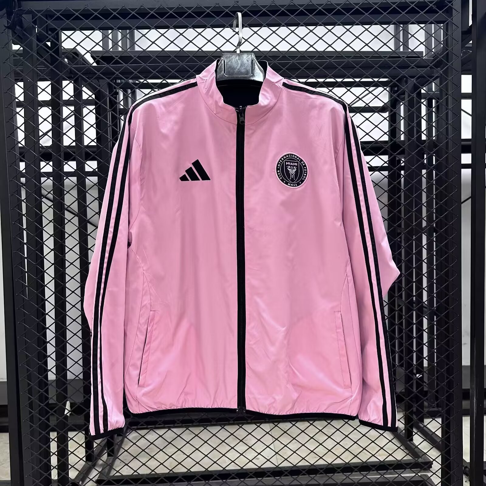 2025/2026 Inter Miami Pink White Windbreaker Football Shirt