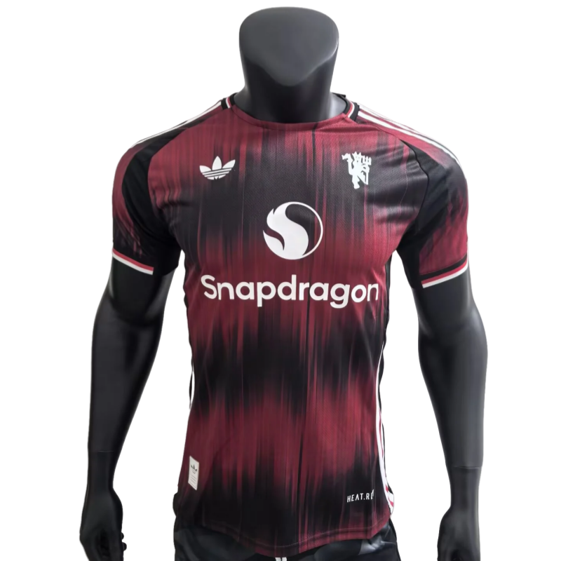 Manchester United Special Edition Black And RedFootball Jersey 2024/2025 Player Edition