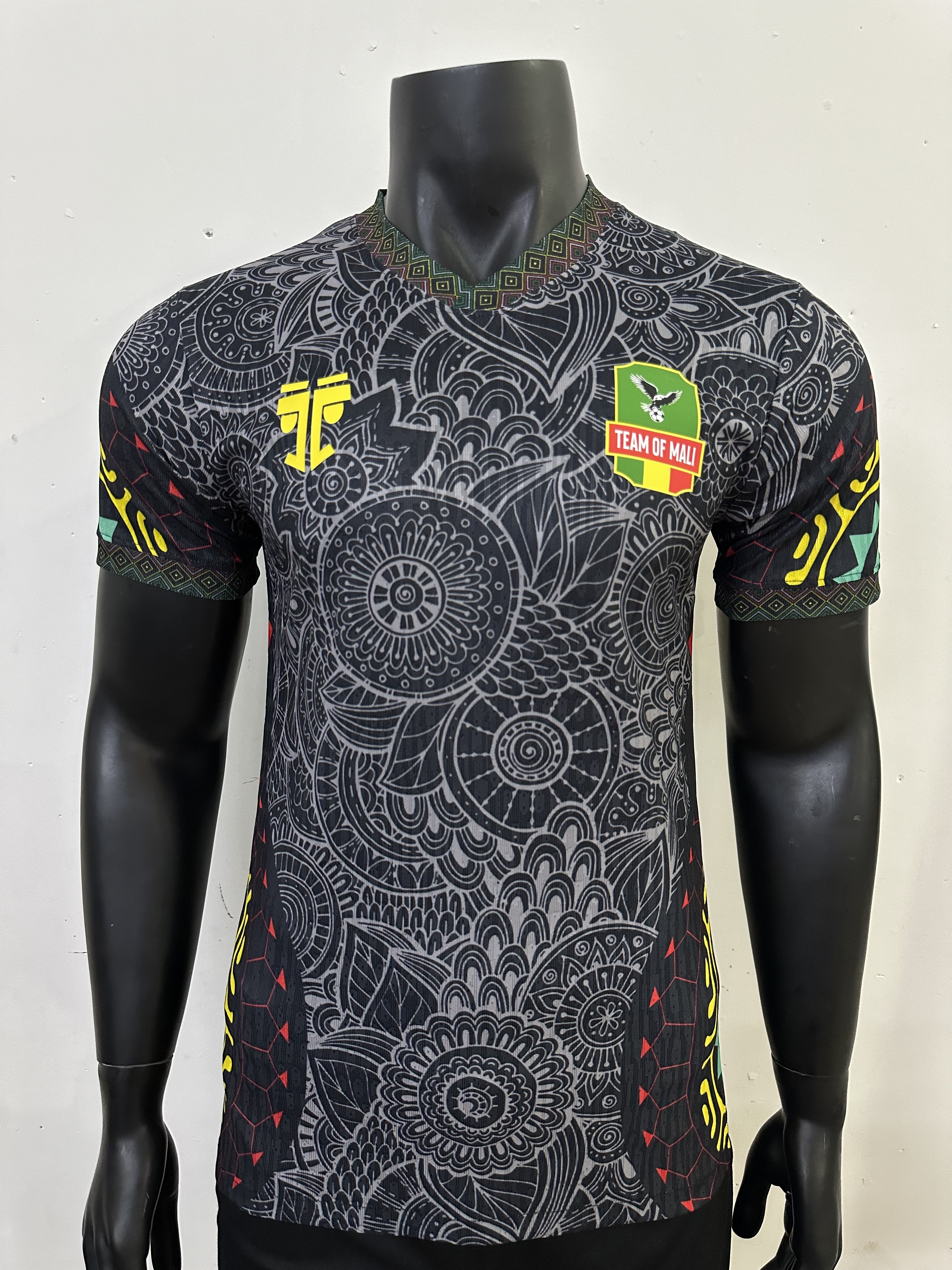 Mali 2025  Second Away Black Player Jersey