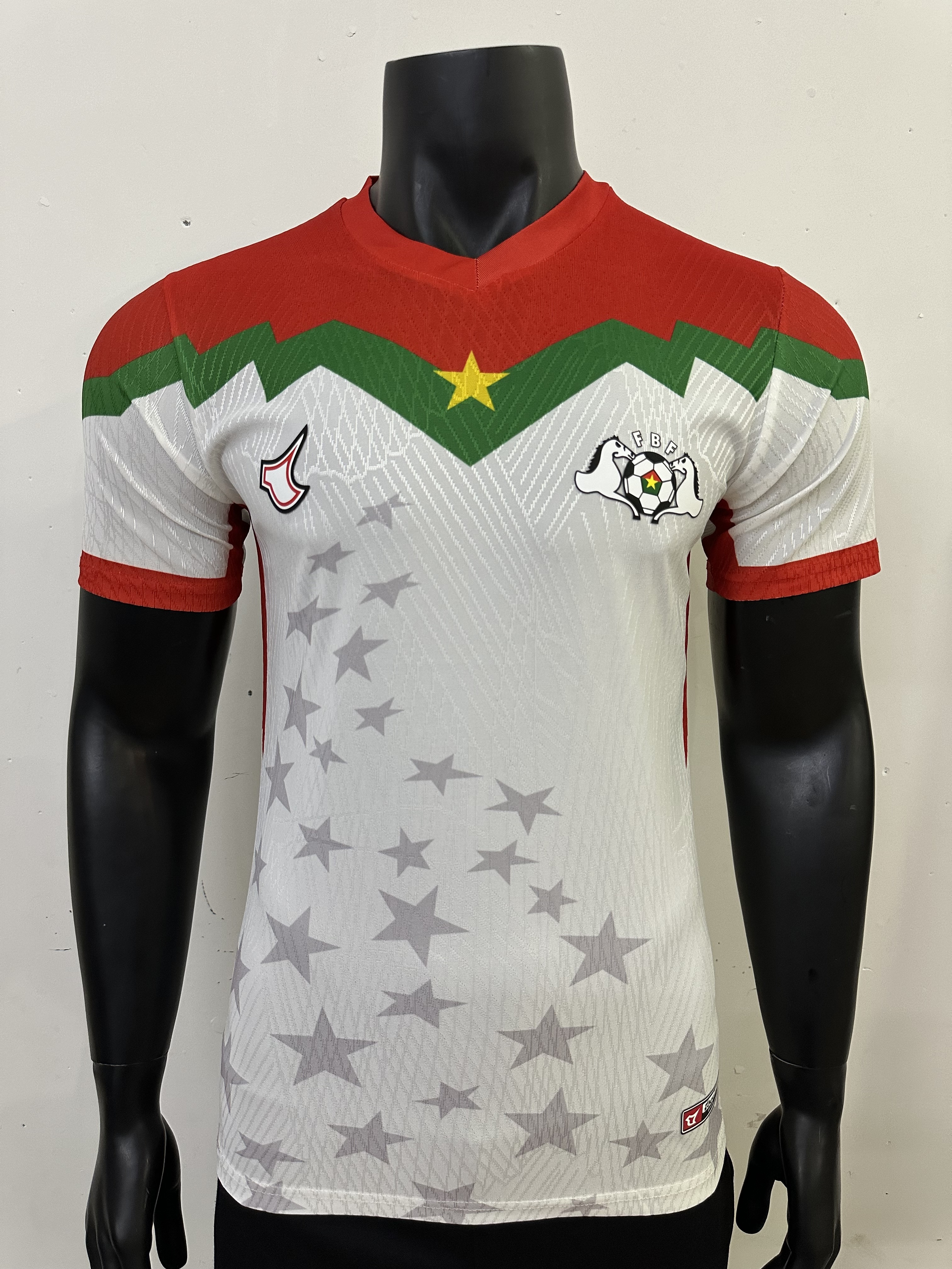 Burkina Faso 2025  Away White Player Jersey