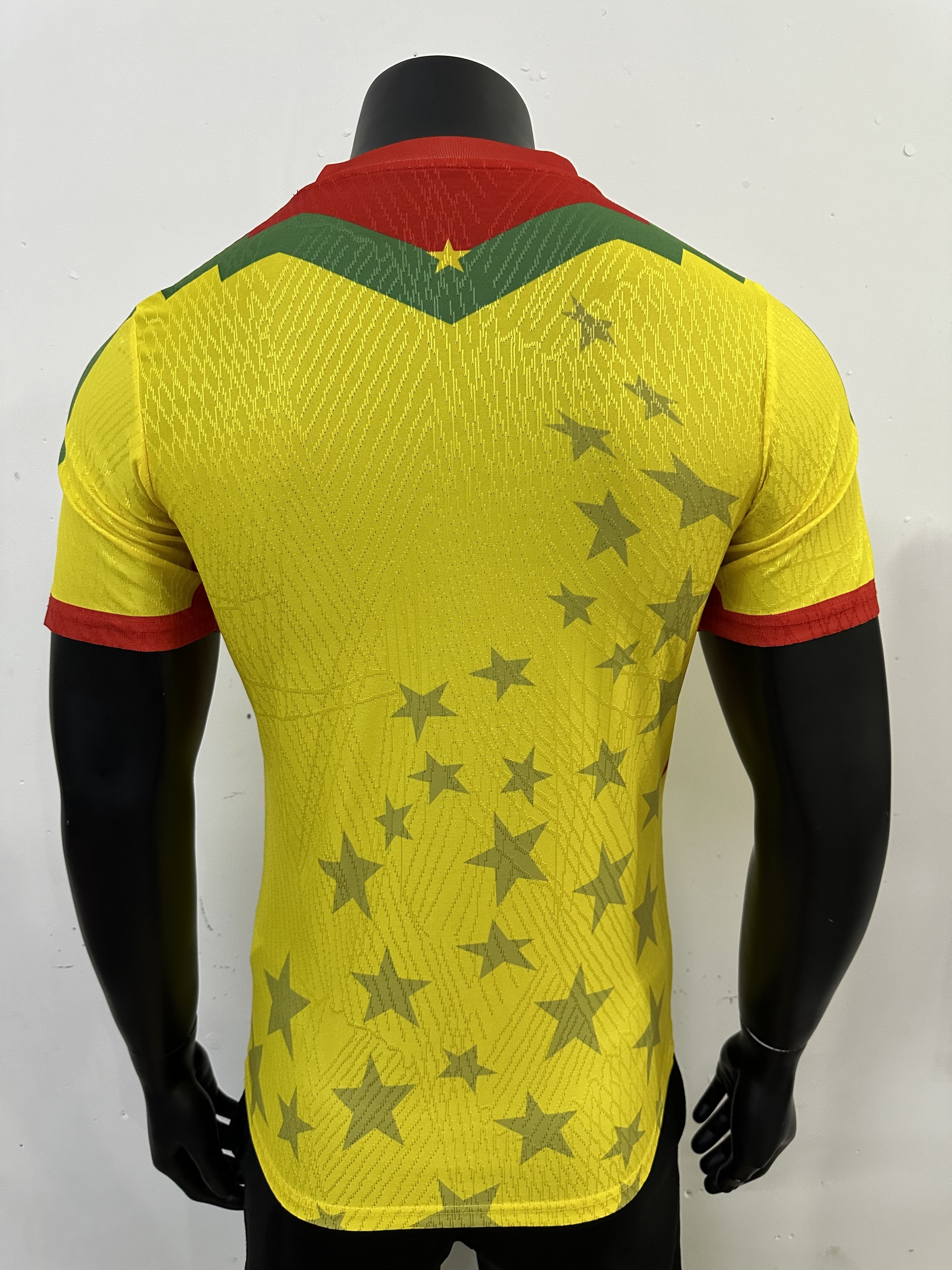 Burkina Faso 2025 Second Away Yellow Player Jersey