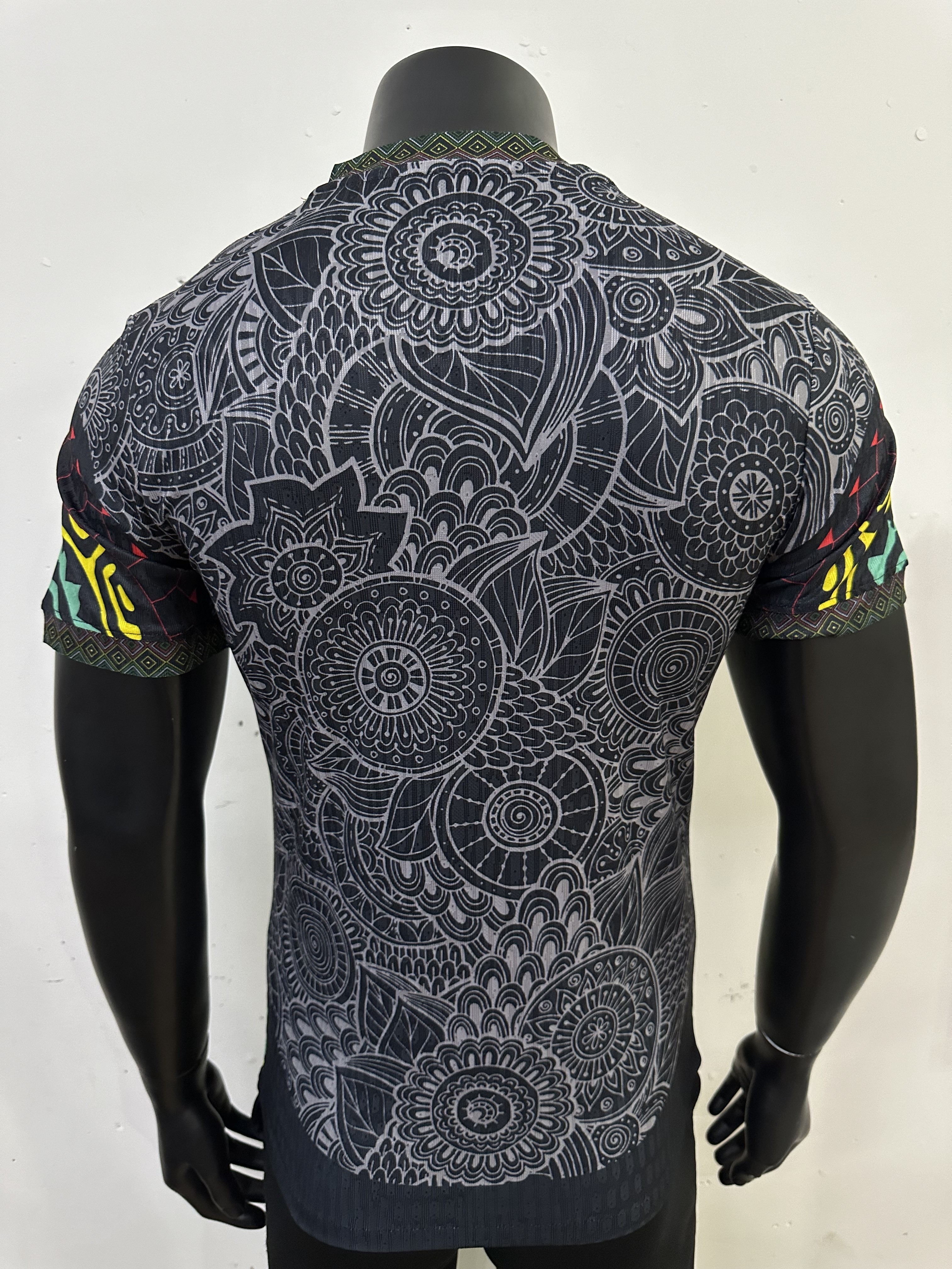 Mali 2025  Second Away Black Player Jersey