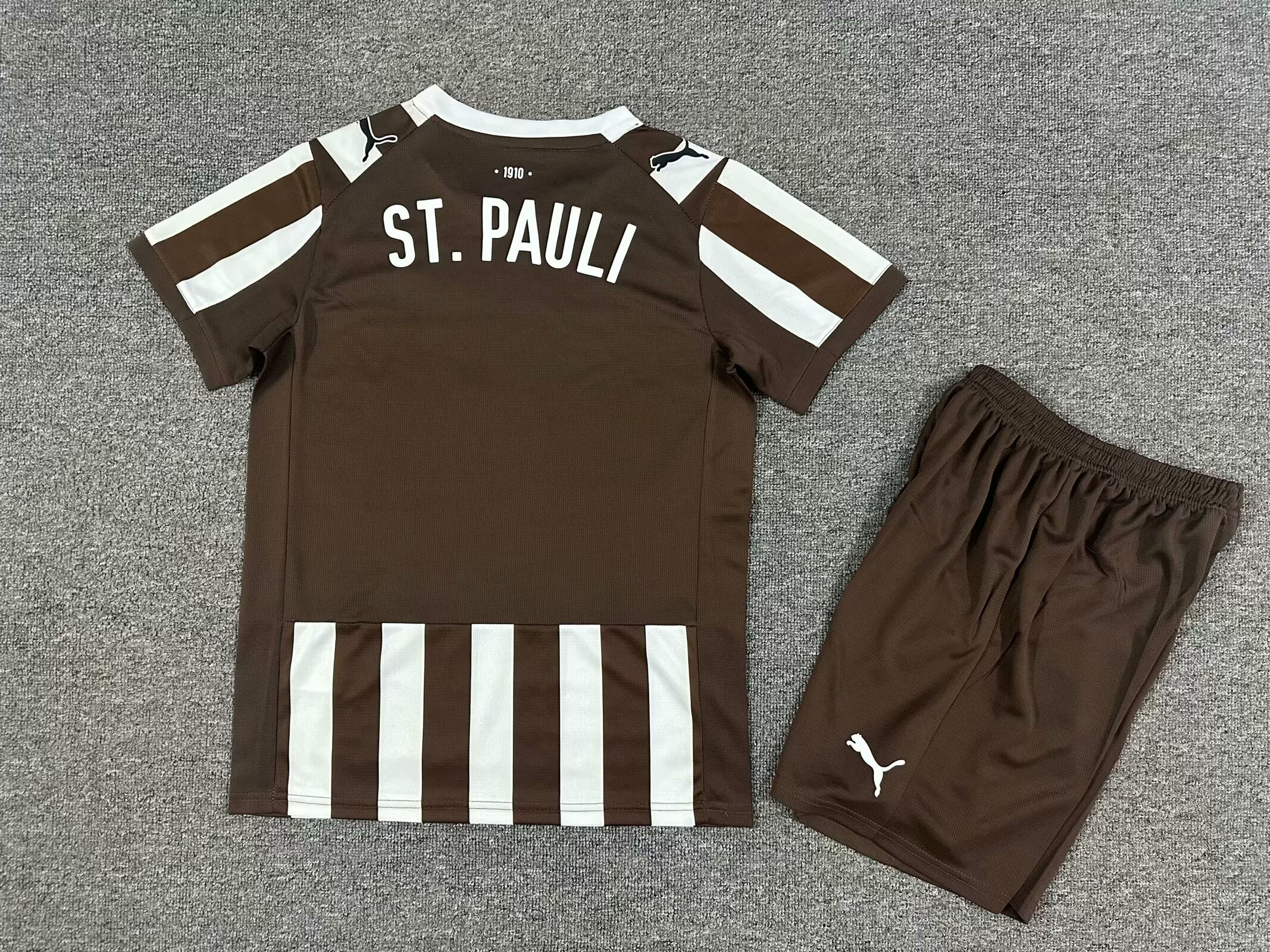 St. pauli  25-26 Home Kids Kit Jersey