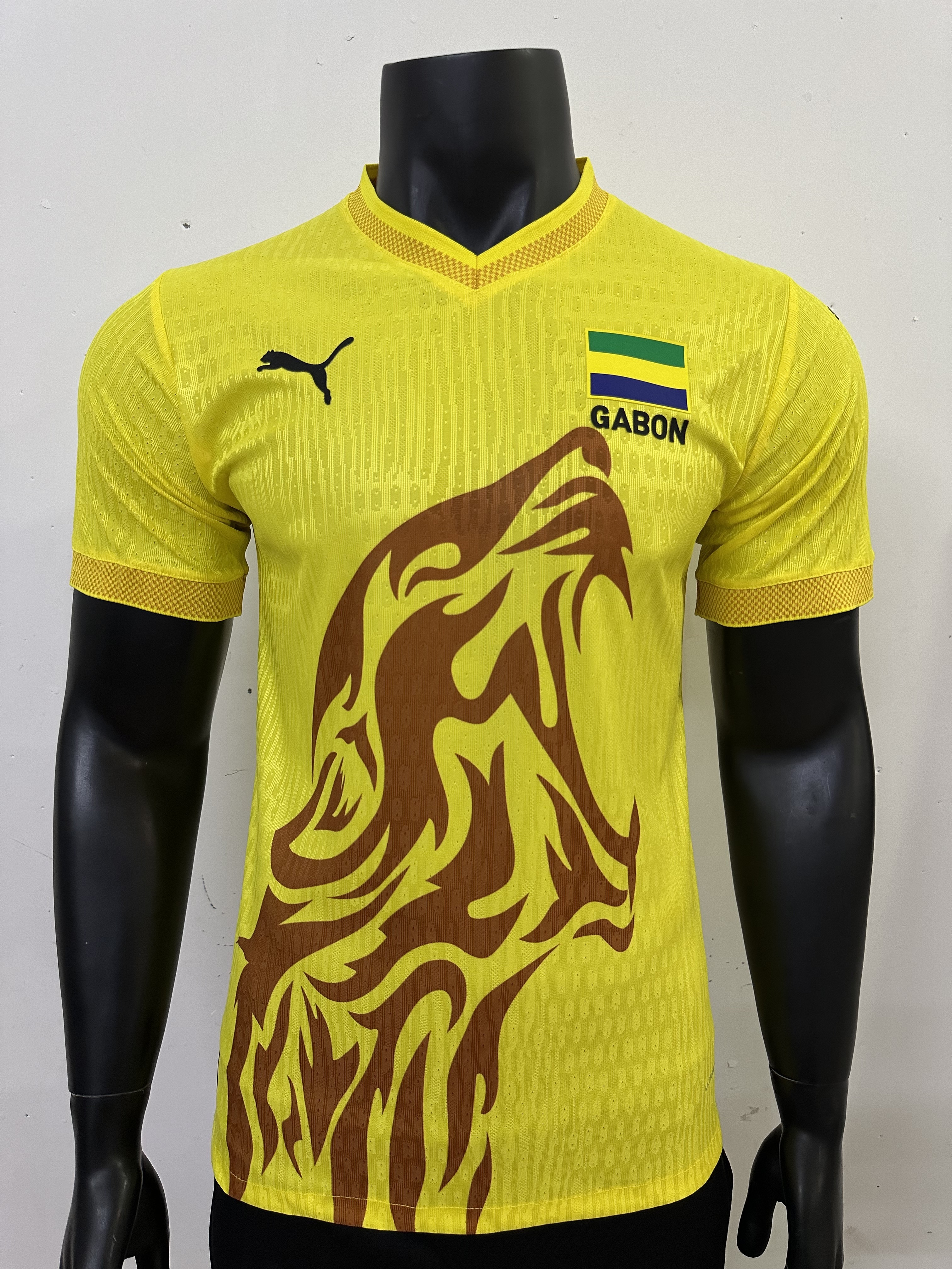 Gabon 2026 World Cup Home Player Version Men Jersey