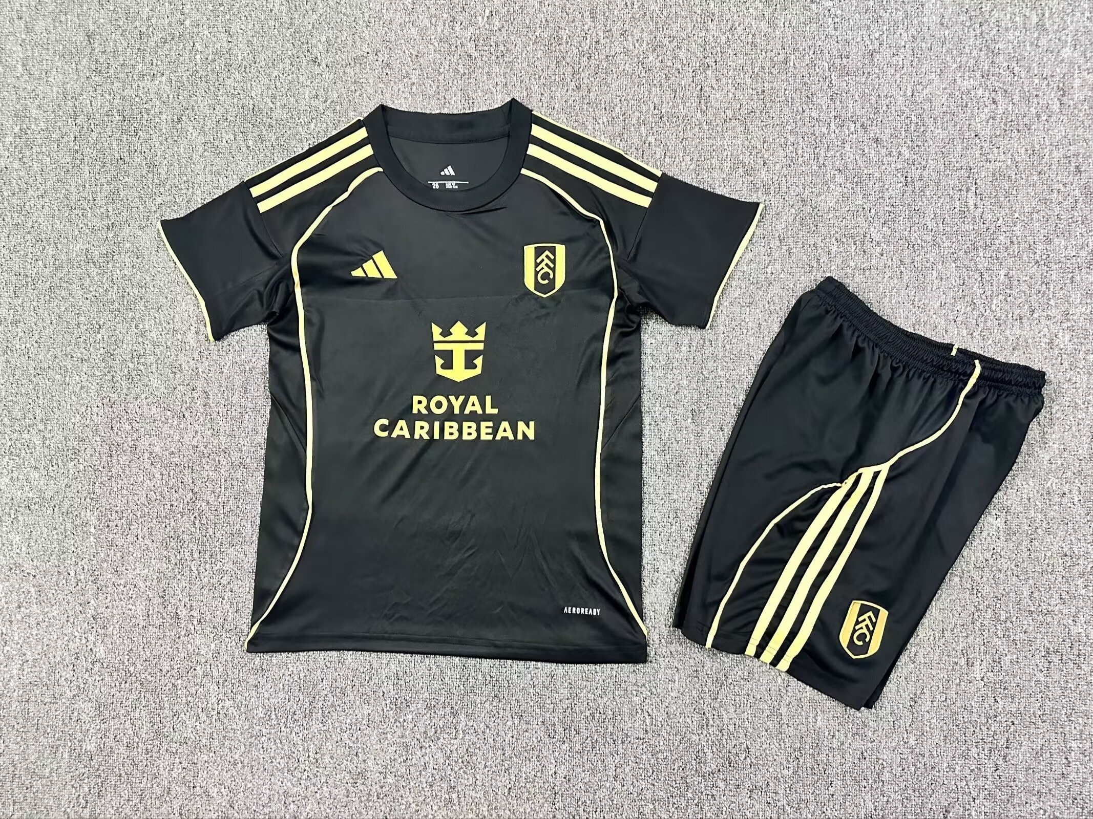 Fulham 25-26 Third Away Kids Kit Jersey