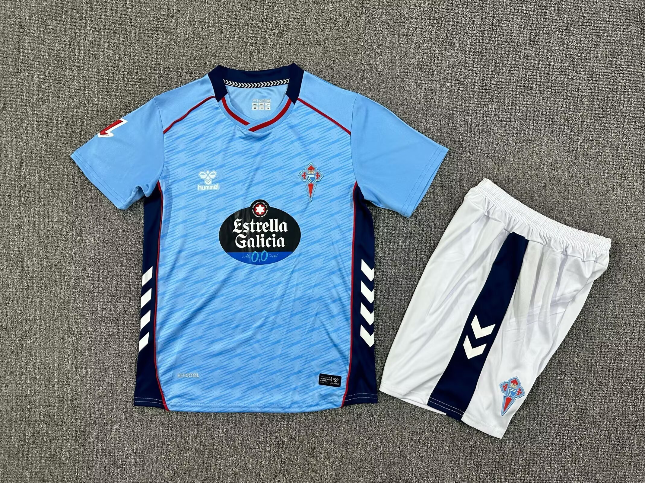 Celta Vigo 25-26 Home Kids Kit Jersey