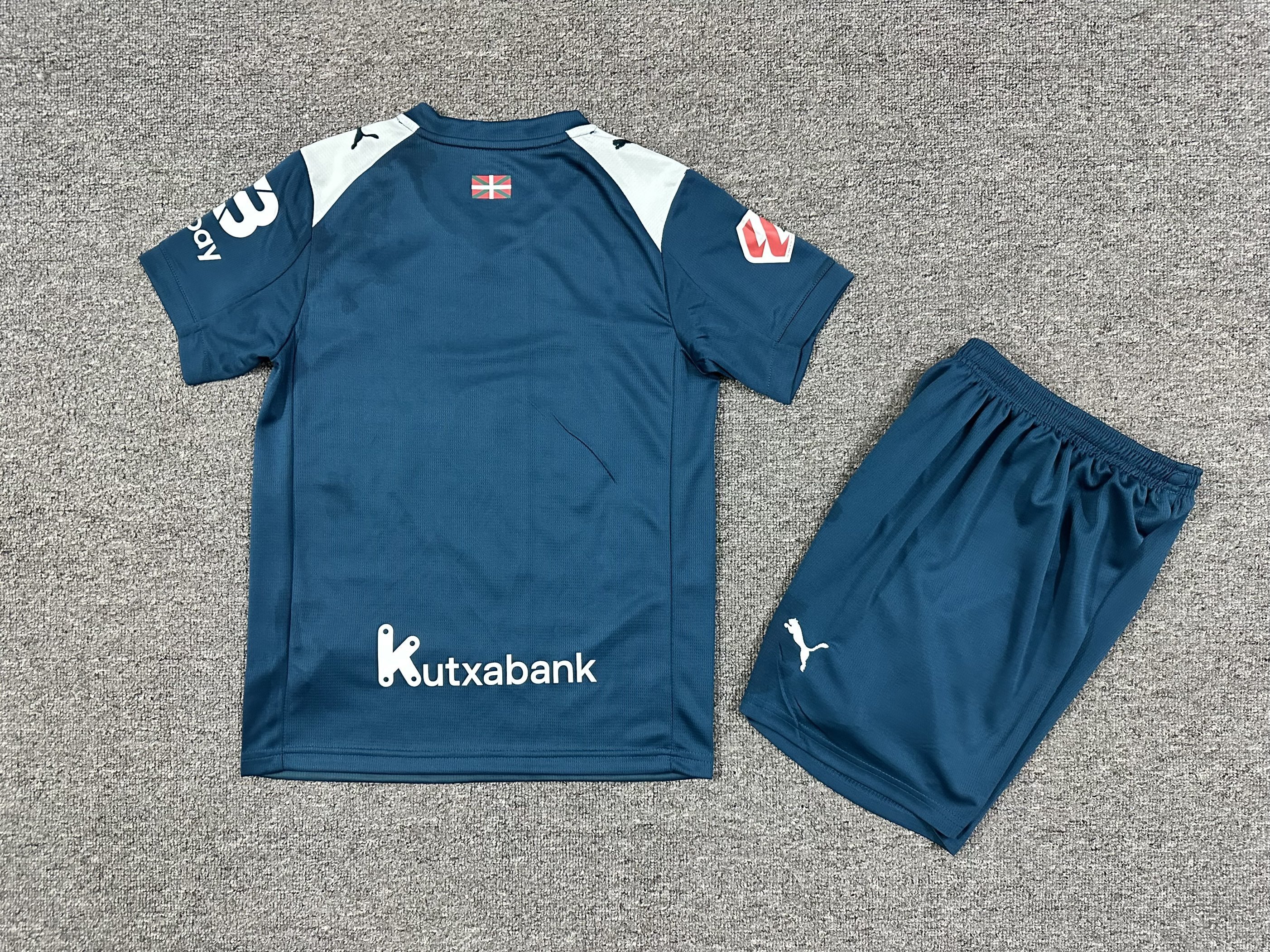 Alavés 25-26 Second Away Kids Kit Jersey