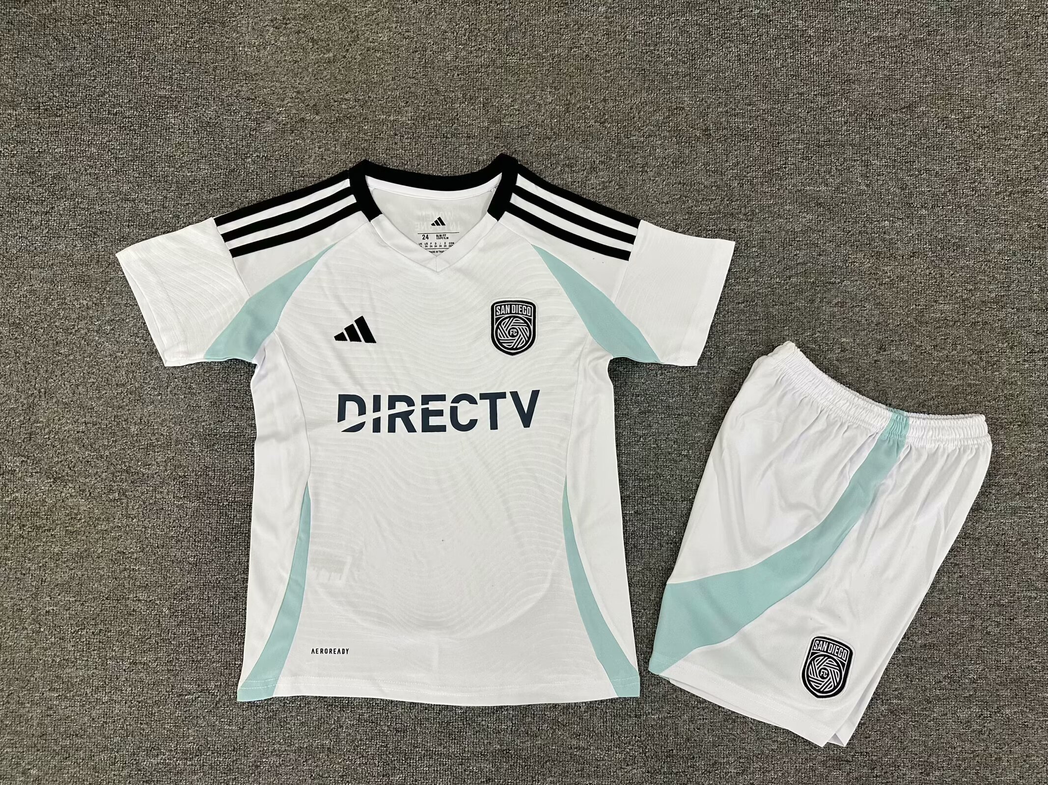 Santiago 25-26 Away Kids Kit Jersey