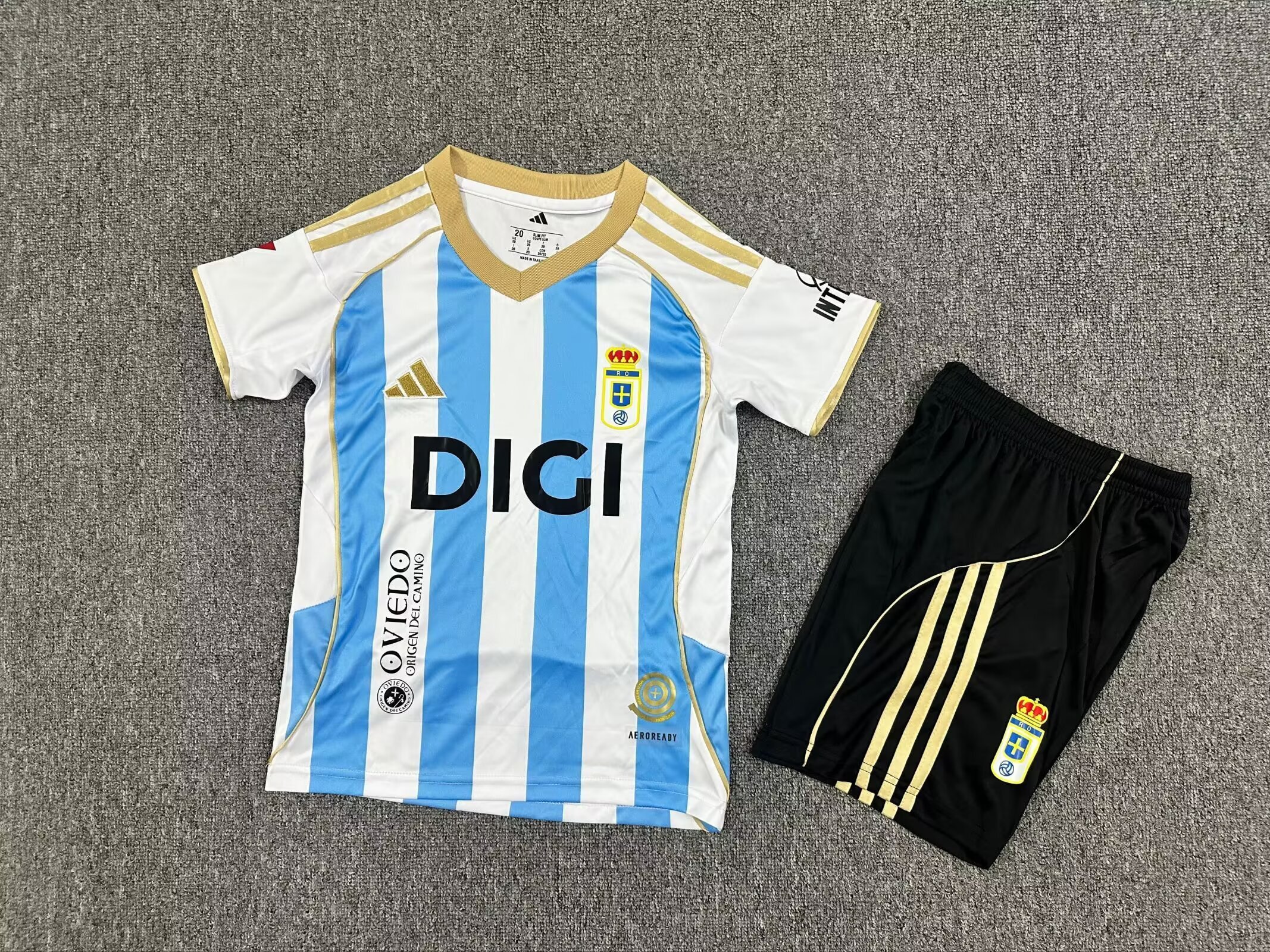Real Oviedo 25-26 Third Away Kids Kit Jersey