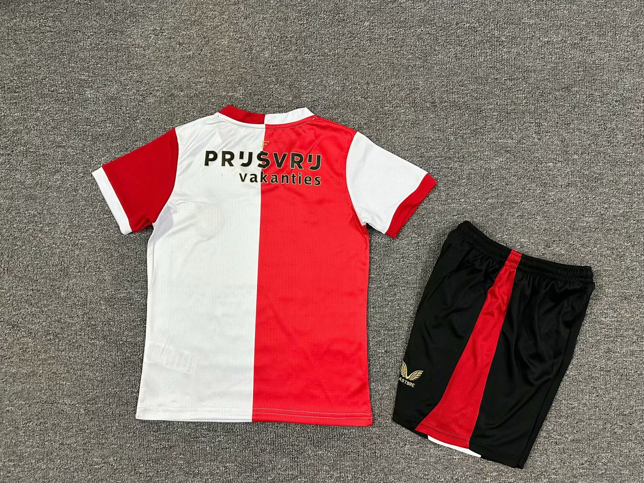 Feyenoord Rotterdam 25-26 Home Kids Kit Jersey