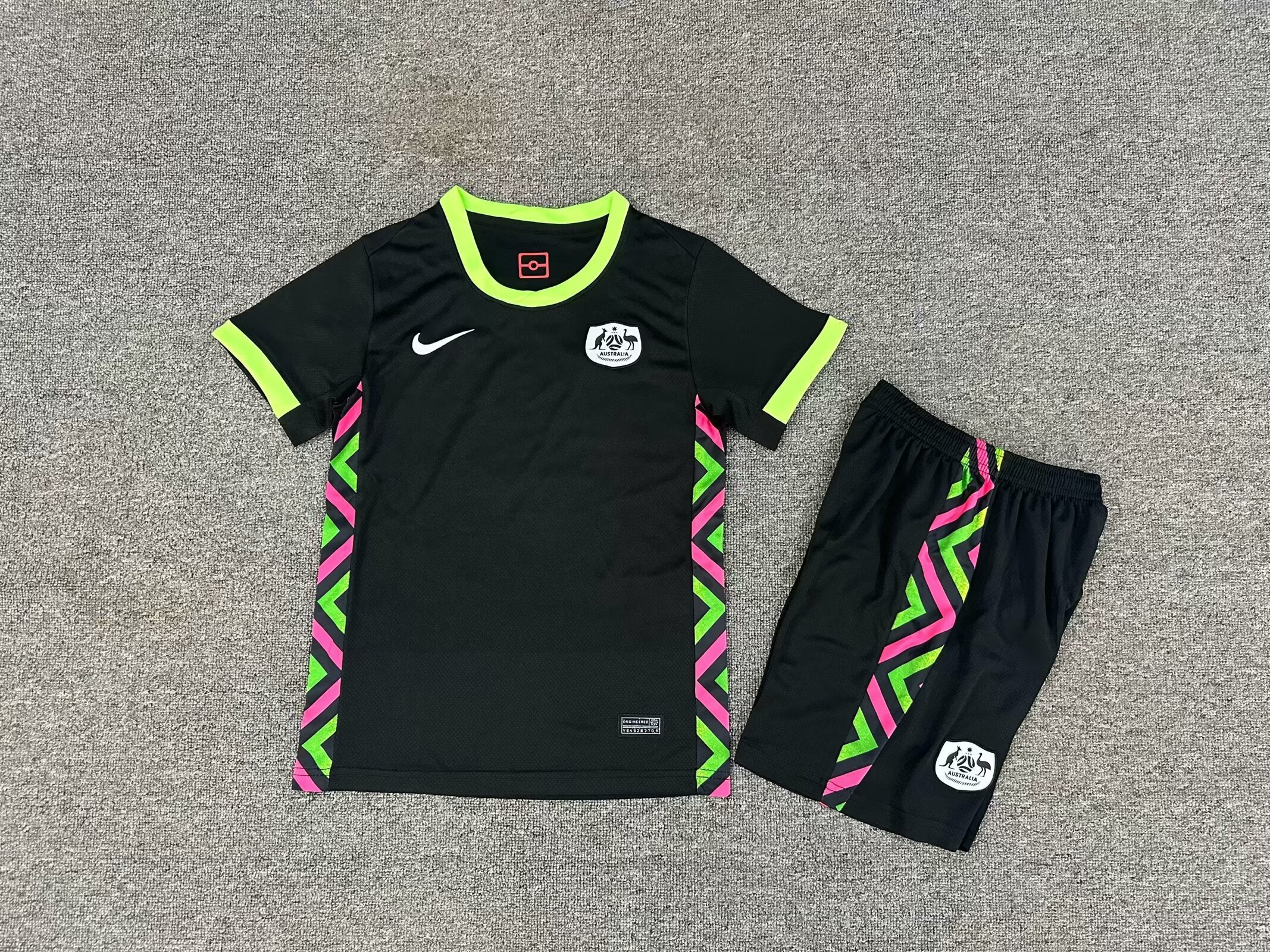 Australia  25-26 Away Kids Kit Jersey