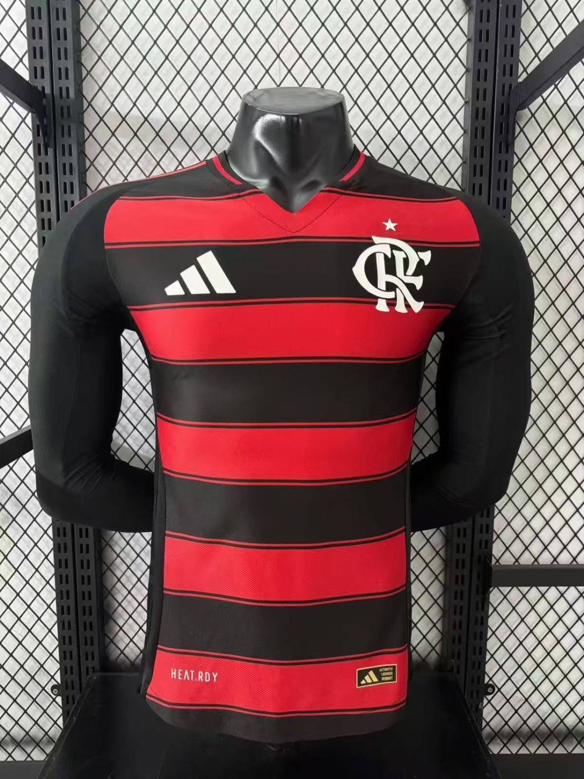 Flamengo 25-26 Home Long sleeves Player Men Jersey