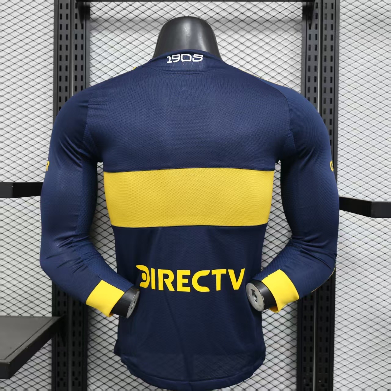 Boca 25-26 Home Long sleeves Player Men Jersey