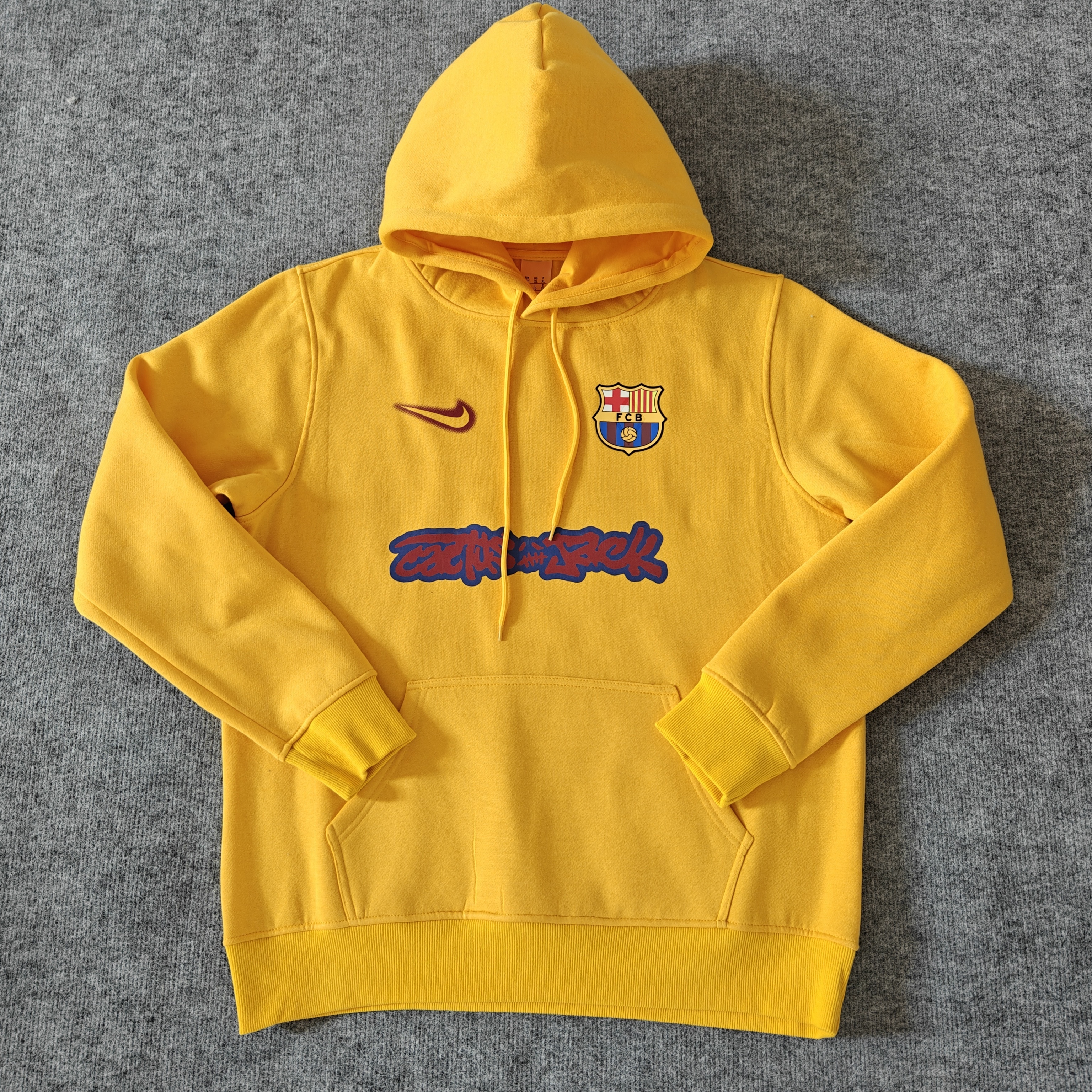Barcelona  Fleece-Lined Hoodie （Multiple colors）