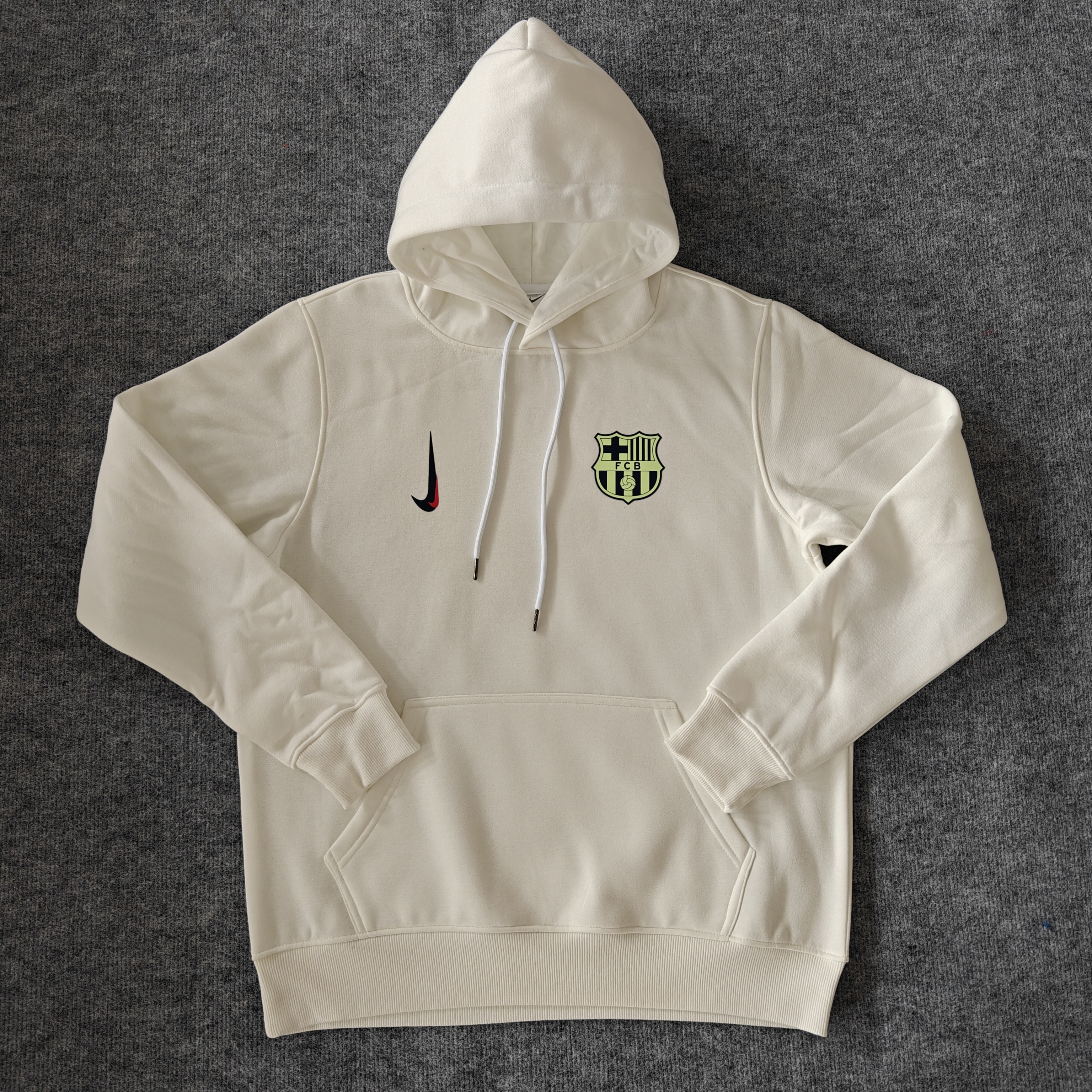 Barcelona Away Player fleece-lined Hoodie （Multiple colors）