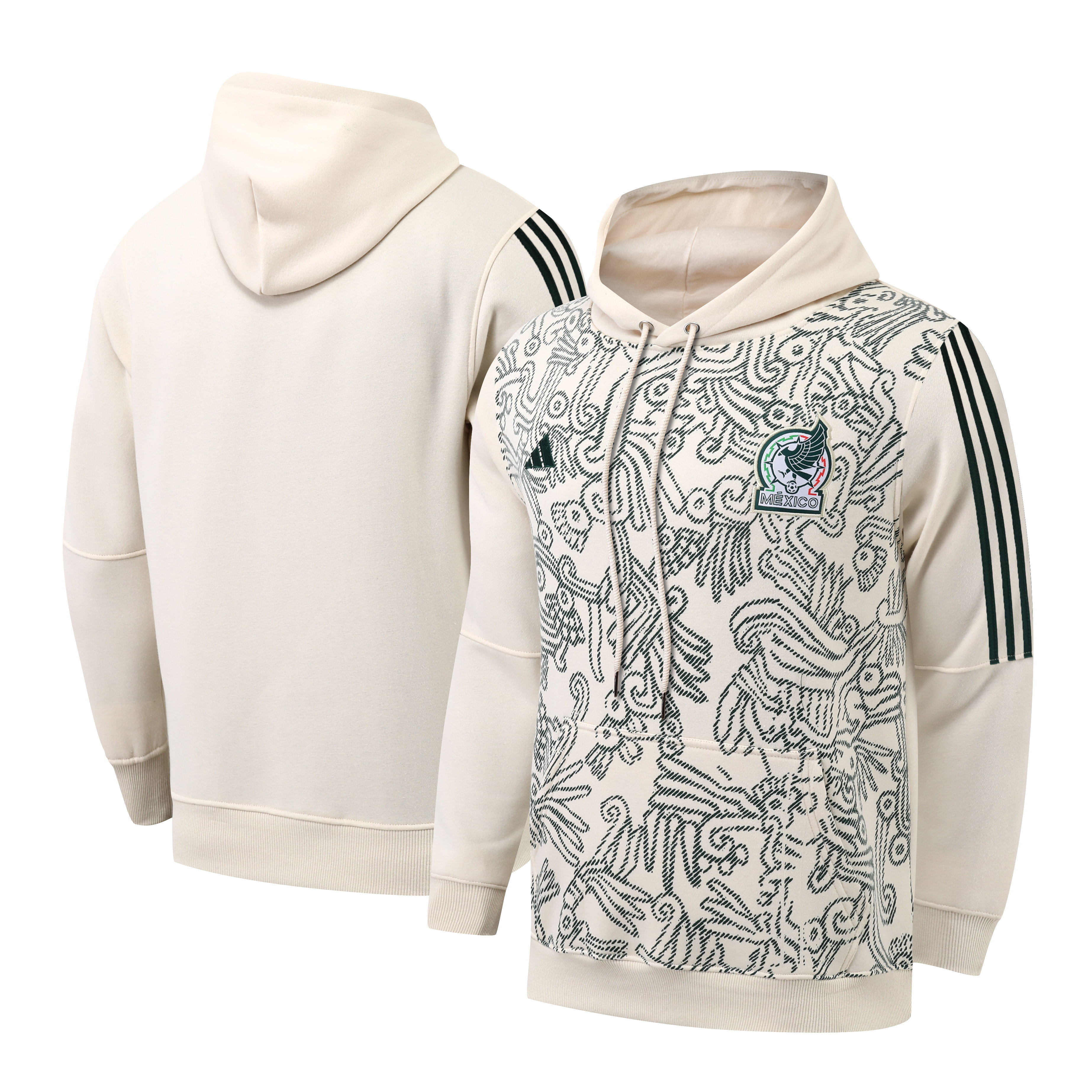 Mexico Fleece Lined Hoodie