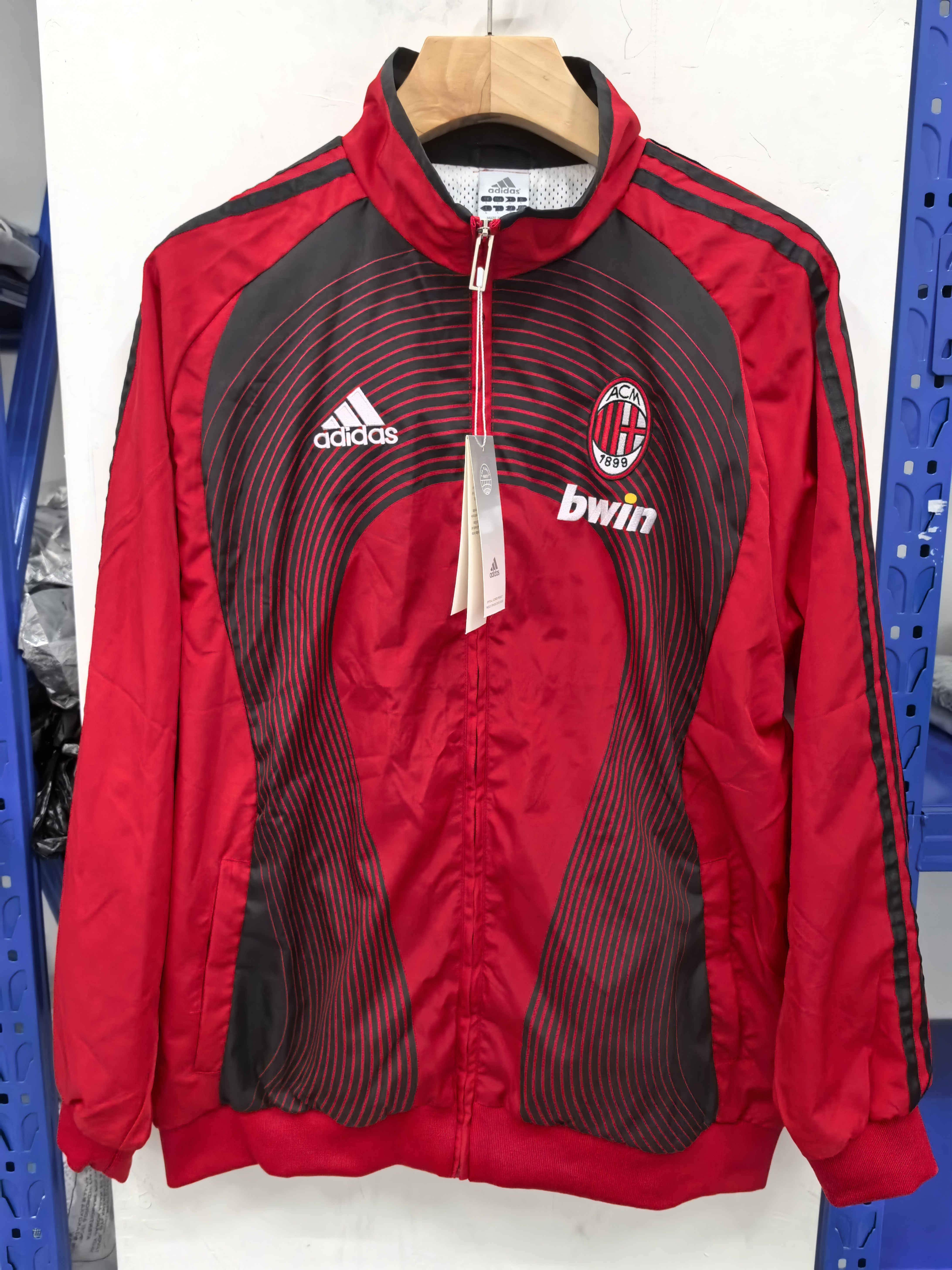 AC Milan Retro Thick Windbreaker 06-07