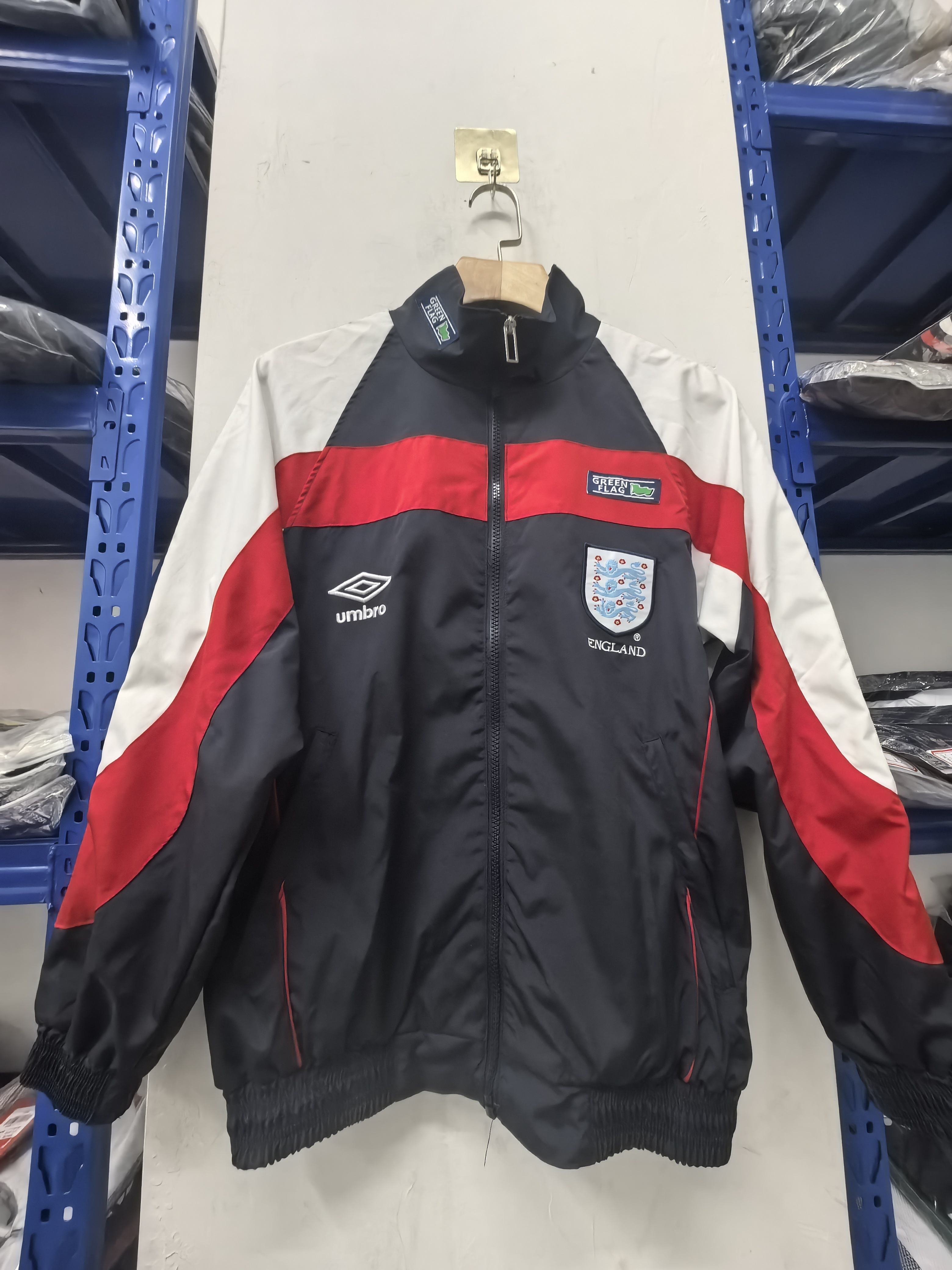 England Retro Windbreaker 98-99