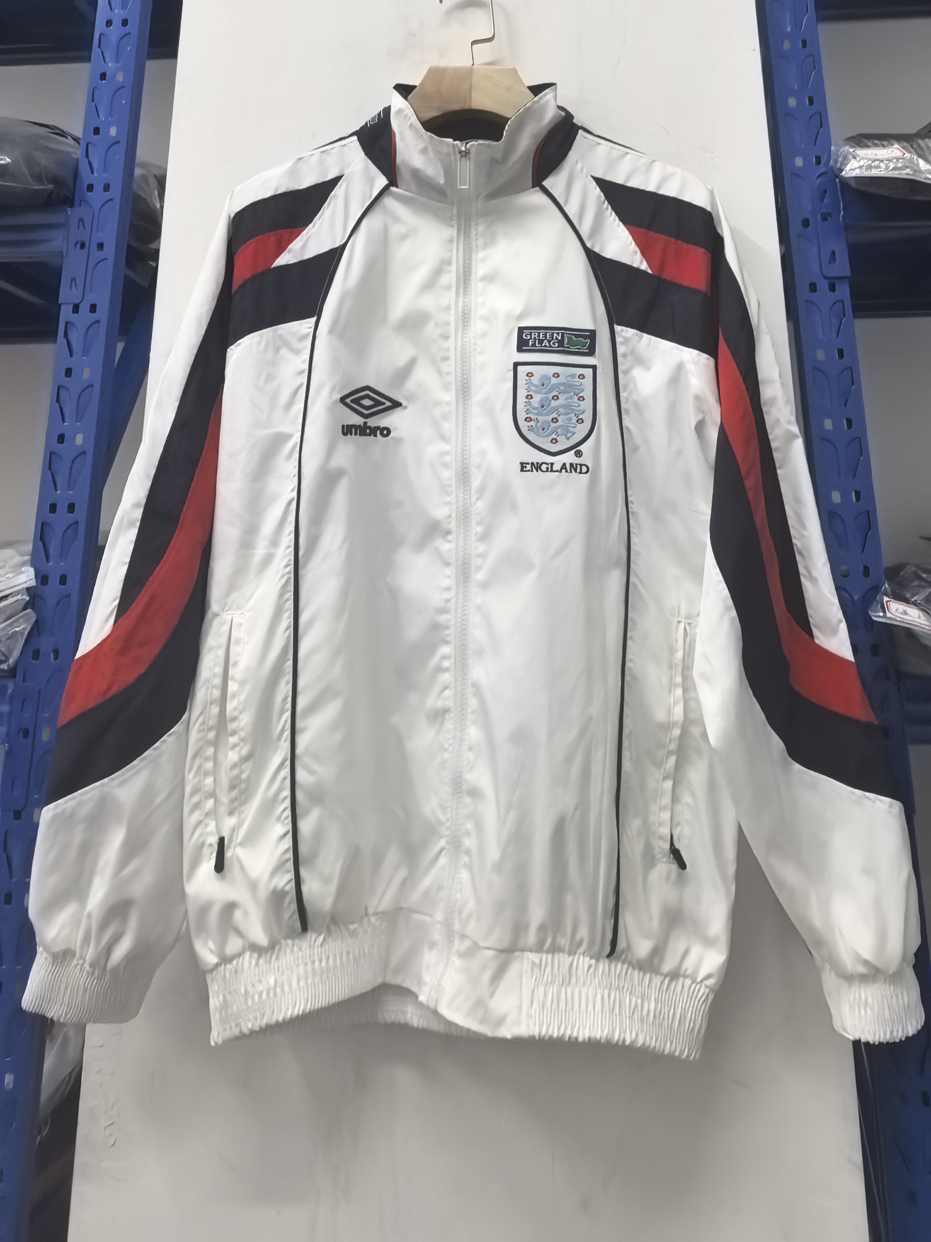 England Retro Windbreaker 97-98