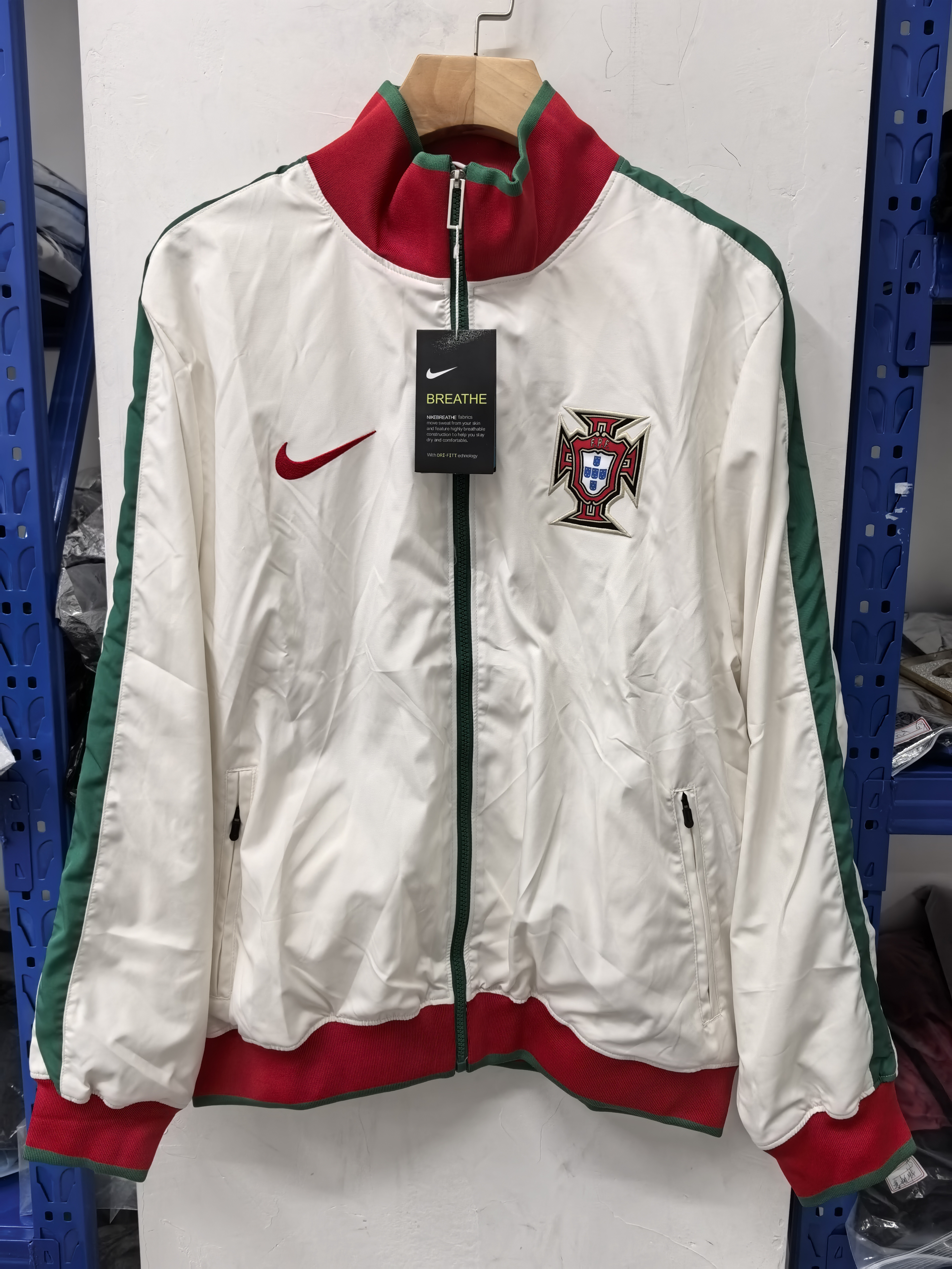 Portugal Retro Thick Windbreaker05-06