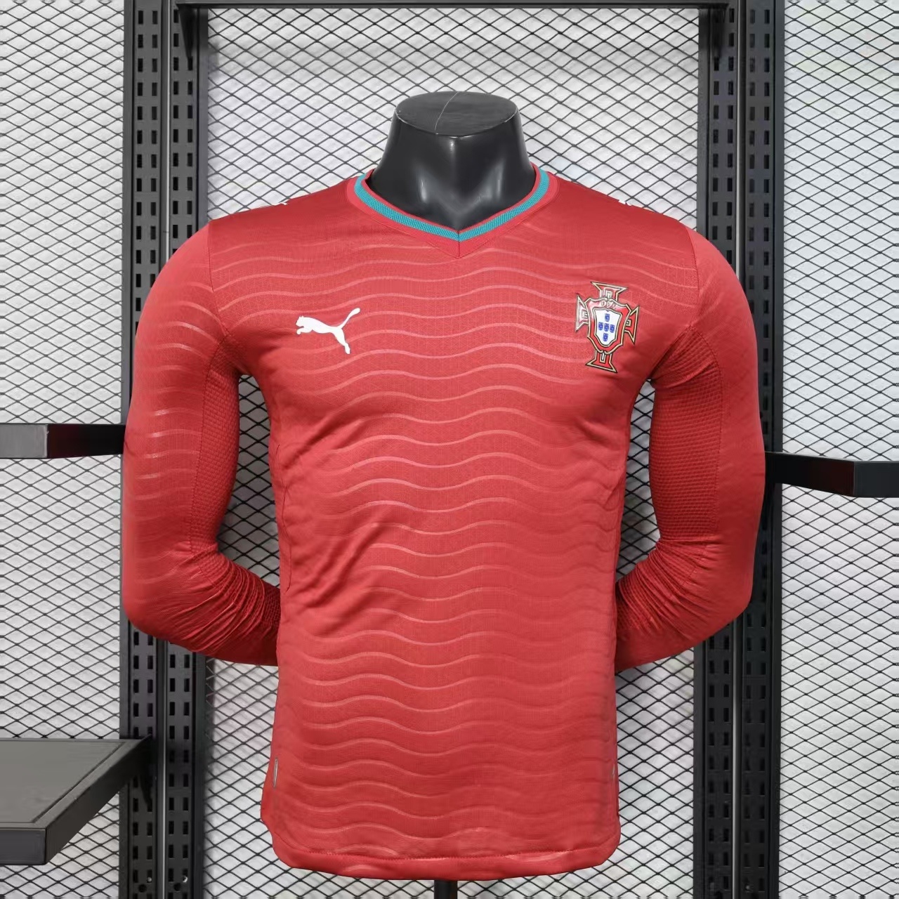 Portugal 2026 World Cup Home Player  Long Sleeve Men Jersey
