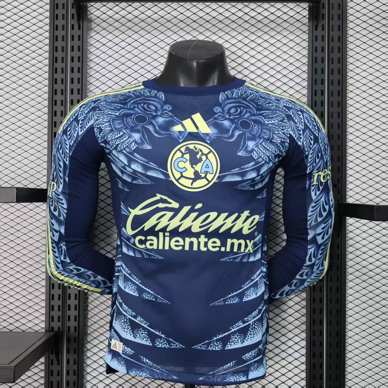 Club America 25-26 Away Long sleeves Player  Men Jersey