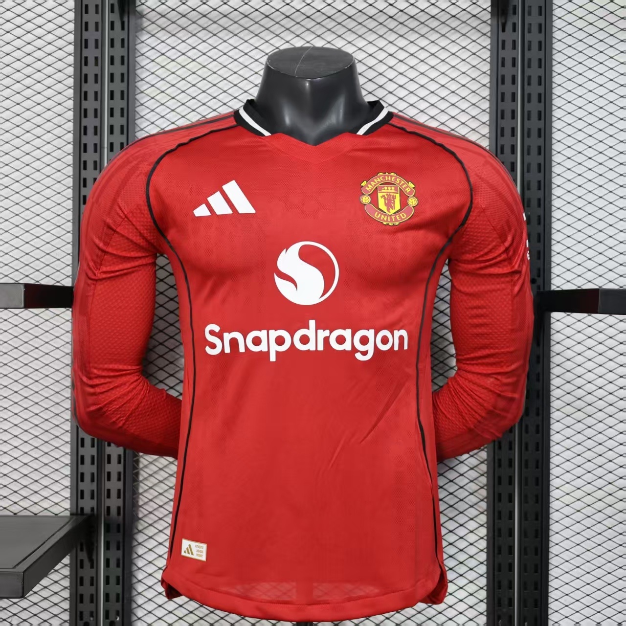 Manchester United 25-26 Home Player Long Sleeve Jersey