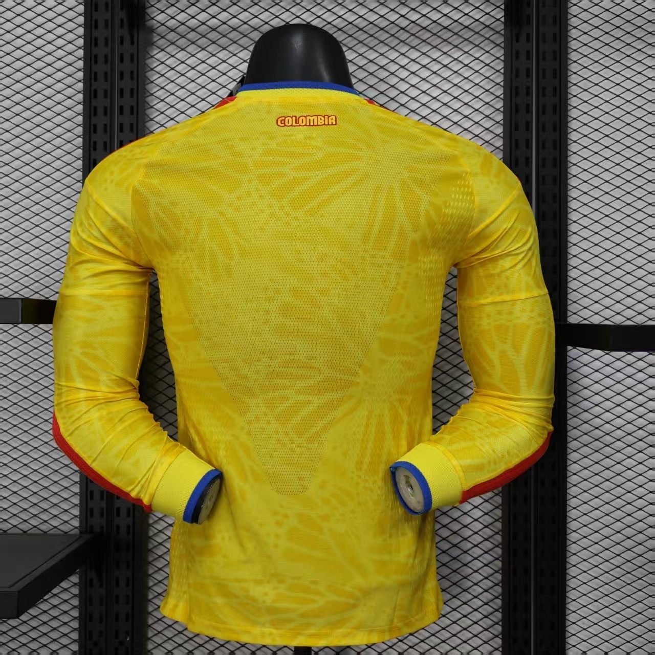 Colombia 2026  World Cup Player Long Sleeve Home Men Jersey