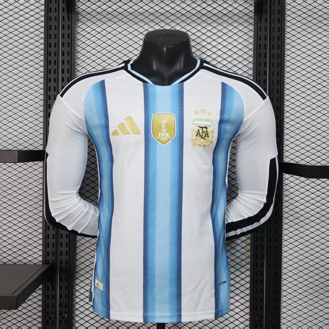 Argentina 2026 World Cup Home Player Long Sleeve Men Jersey