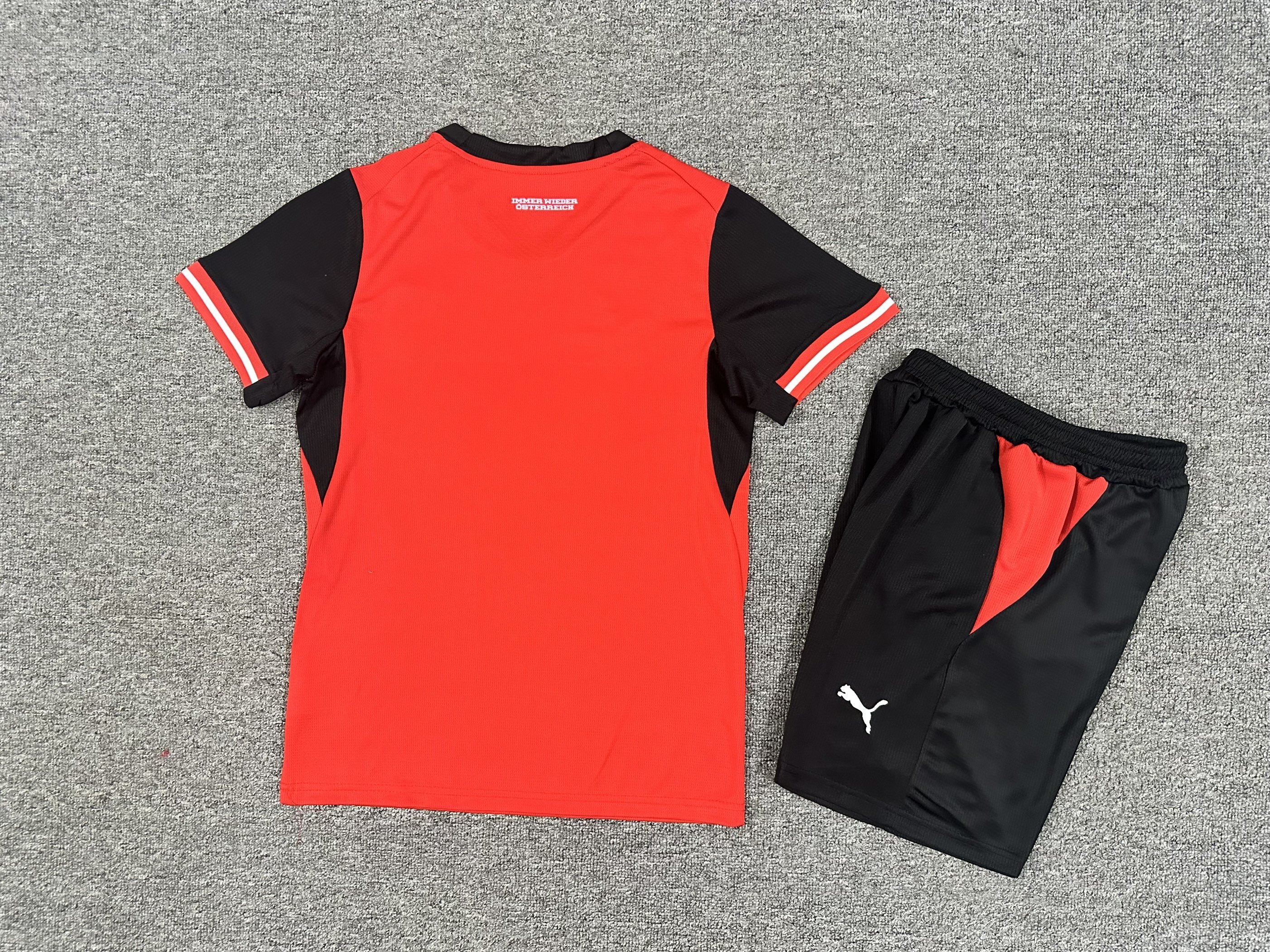 Austria 2026 World Cup Home Kids Kits Jersey