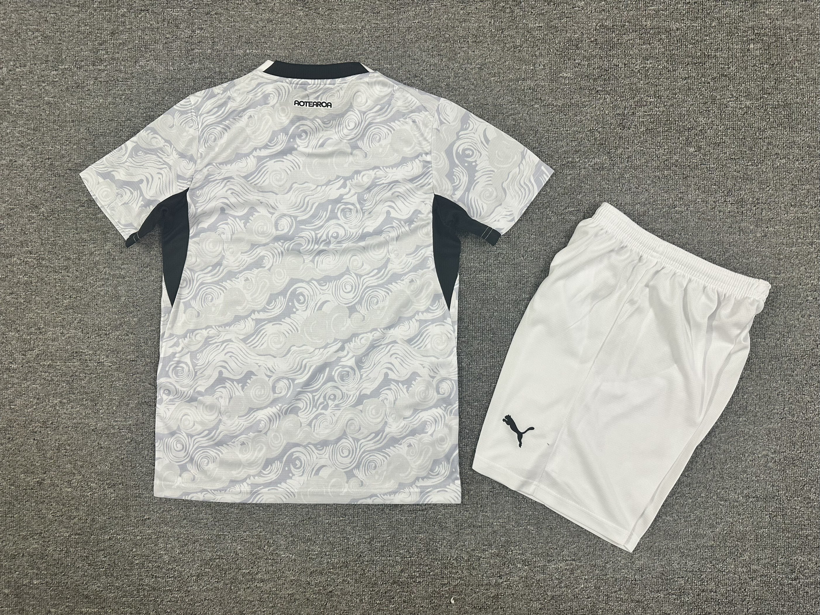 New Zealand 2026 World Cup Home Kids Kits Jersey