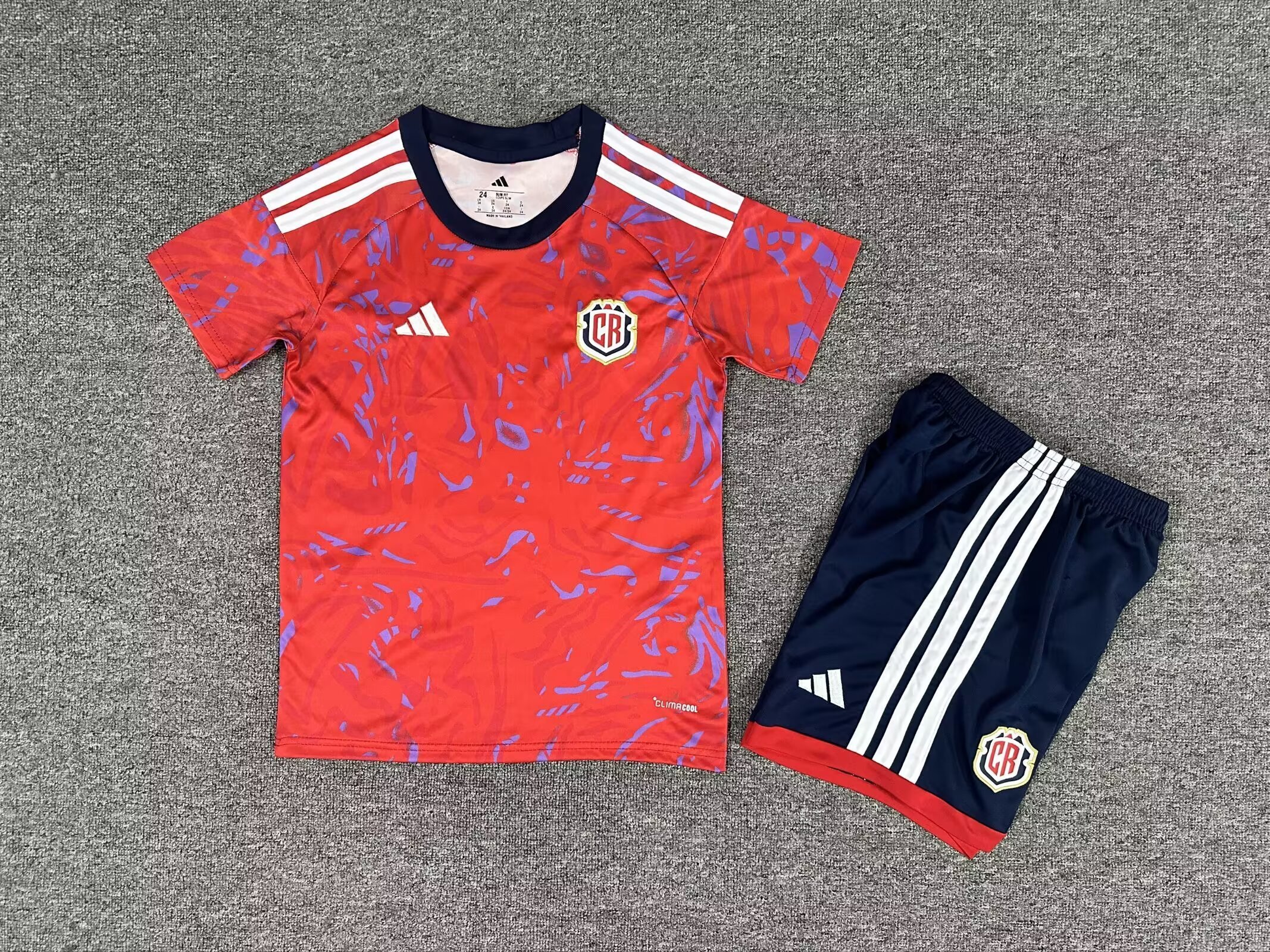 Costa Rica 2026 World Cup Home Kids Kit Jersey