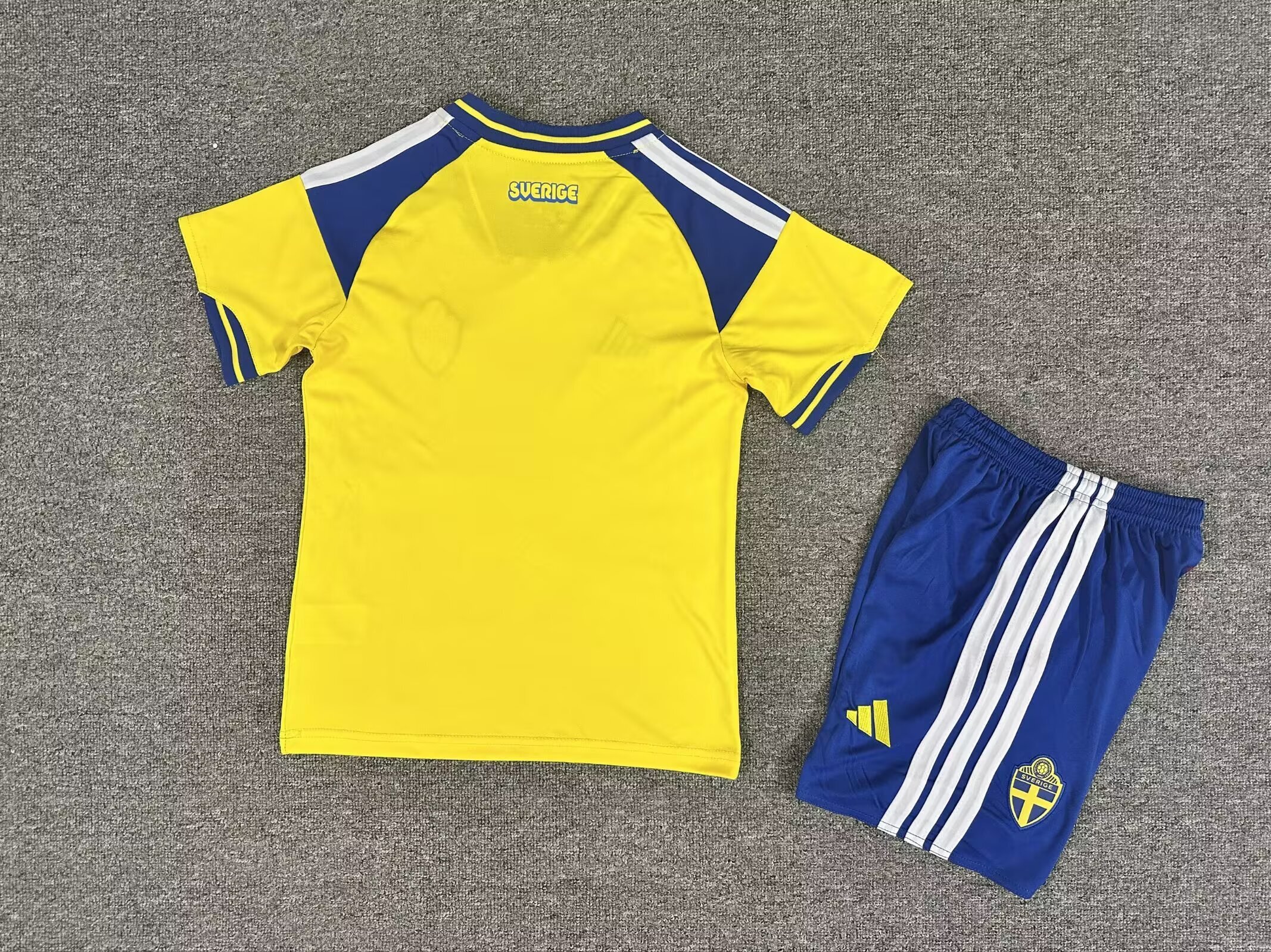 Sweden 2026 World Cup Home Kids Kits Jersey