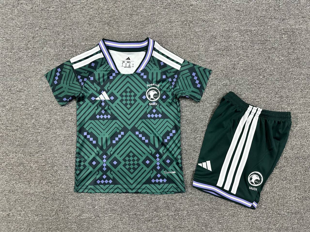 Saudi Arabia 2026 World Cup Home Kids Kits Jersey