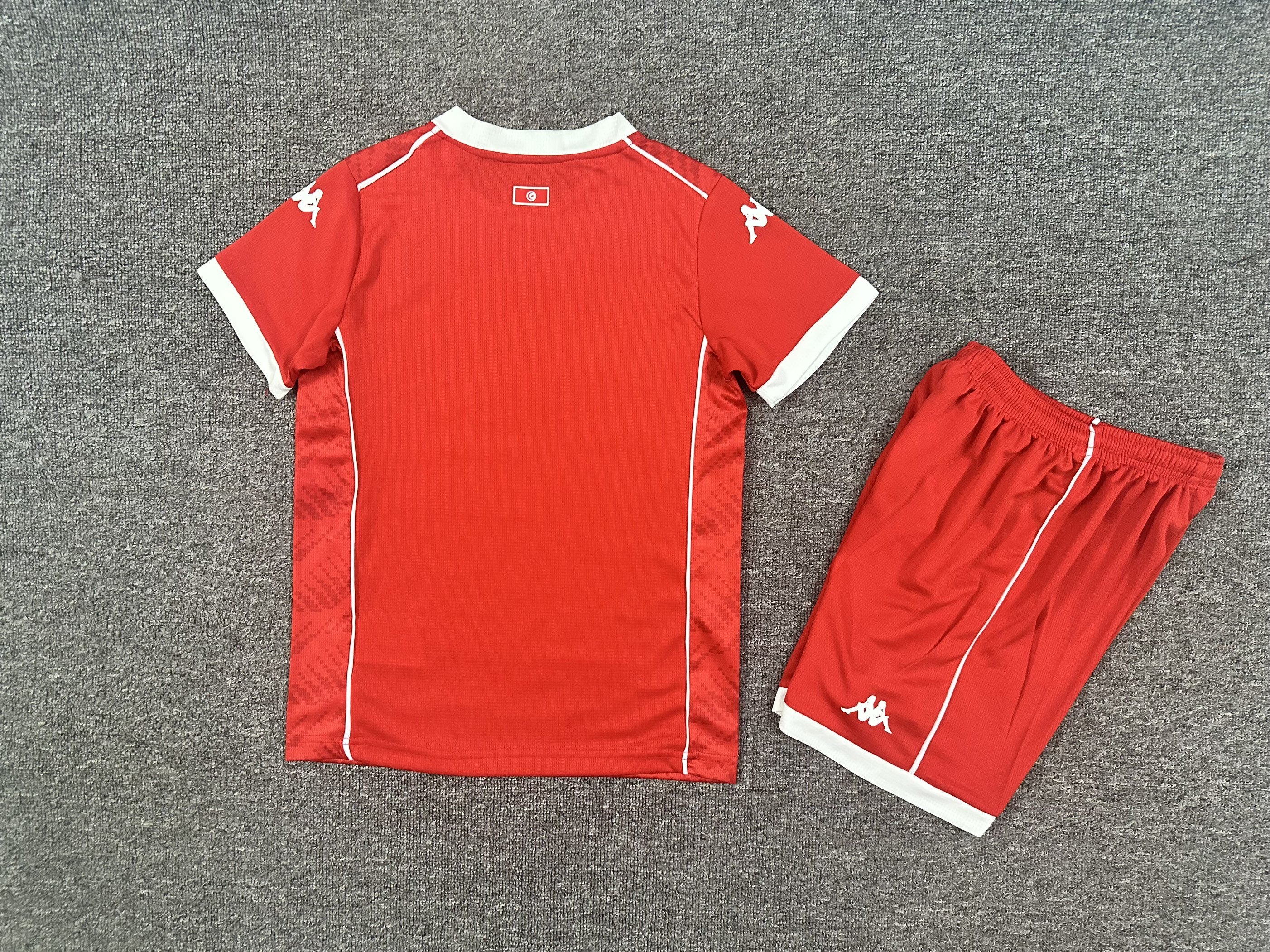 Tunisia 2026 World Cup Home Kids Kits Jersey