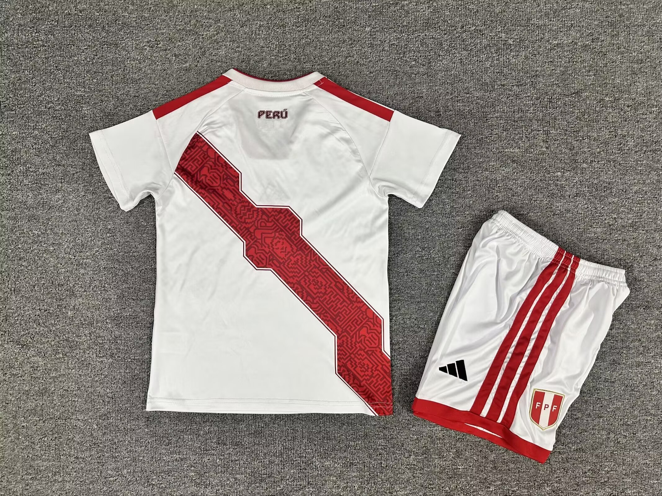 Peru 2026 World Cup Home Kids Kits Jersey