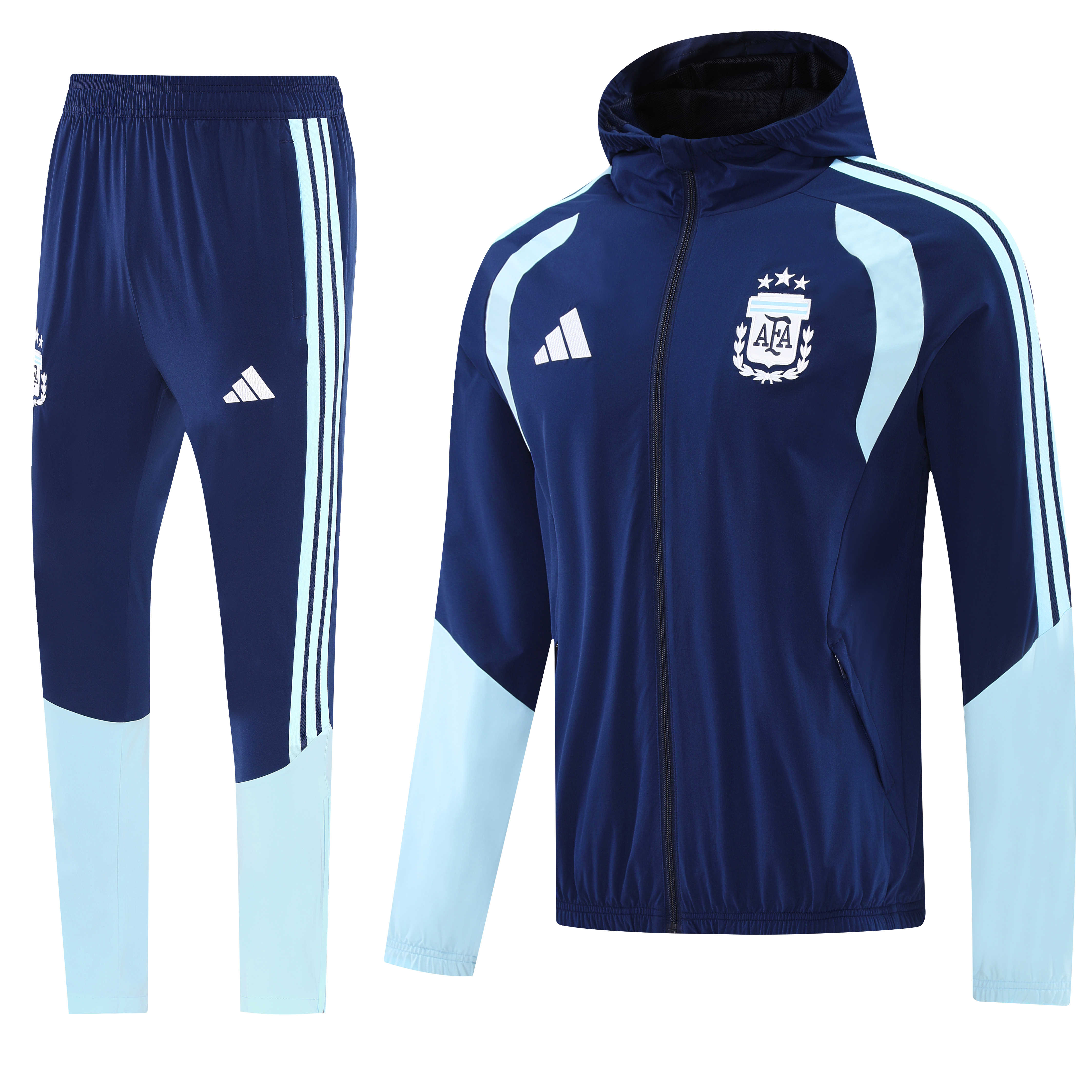 Argentina Training Hoodie Kits 25-26