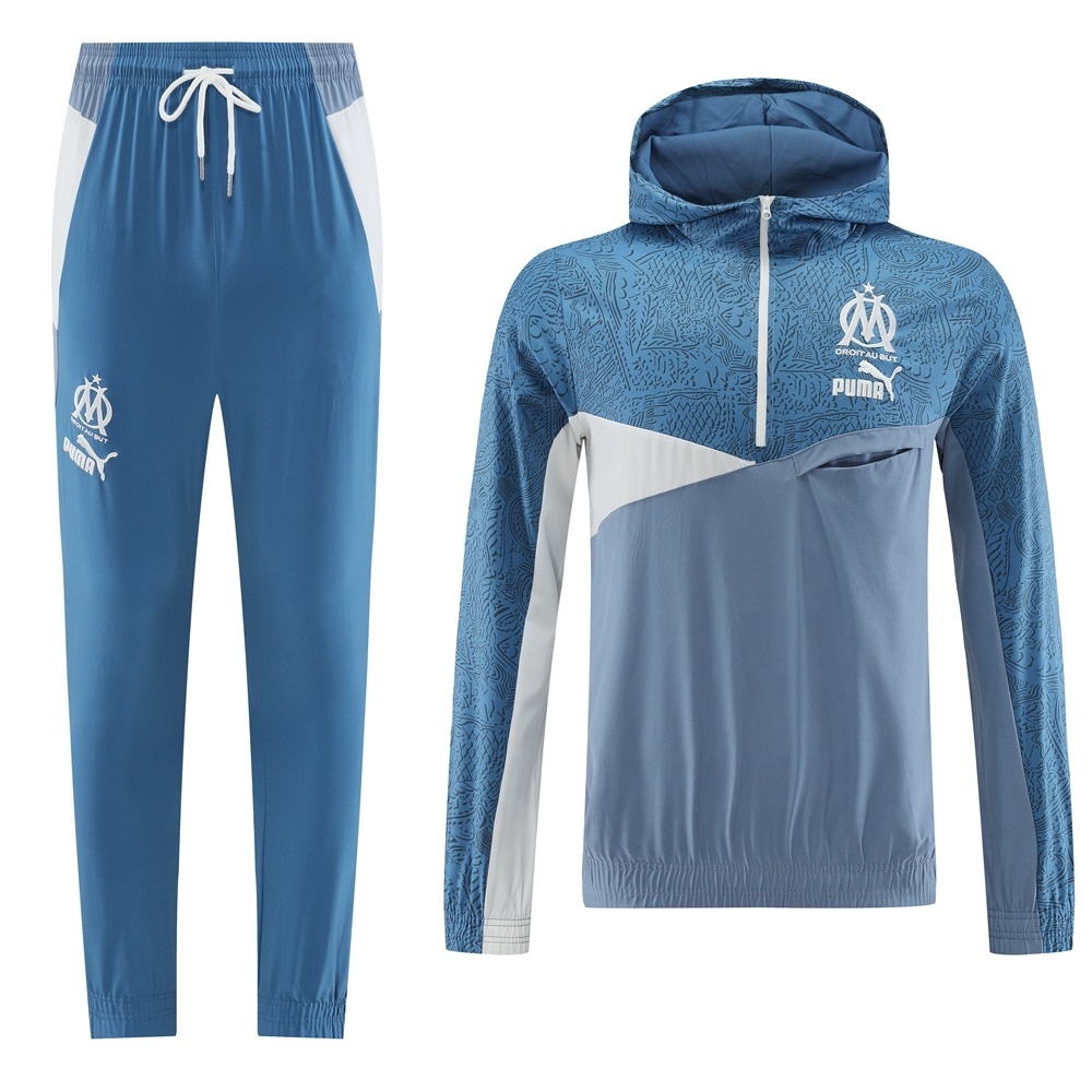 Marseille Training Hoodie Kits 25-26