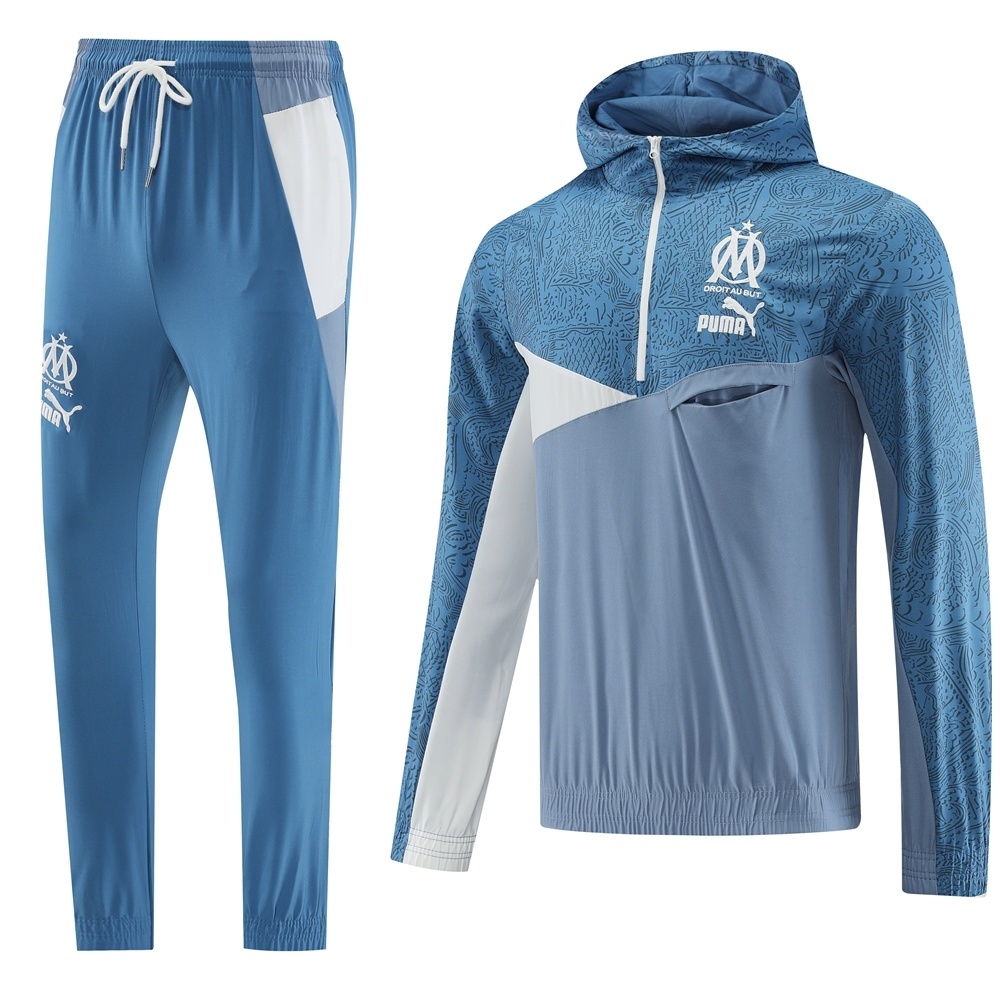 Marseille Training Hoodie Kits 25-26