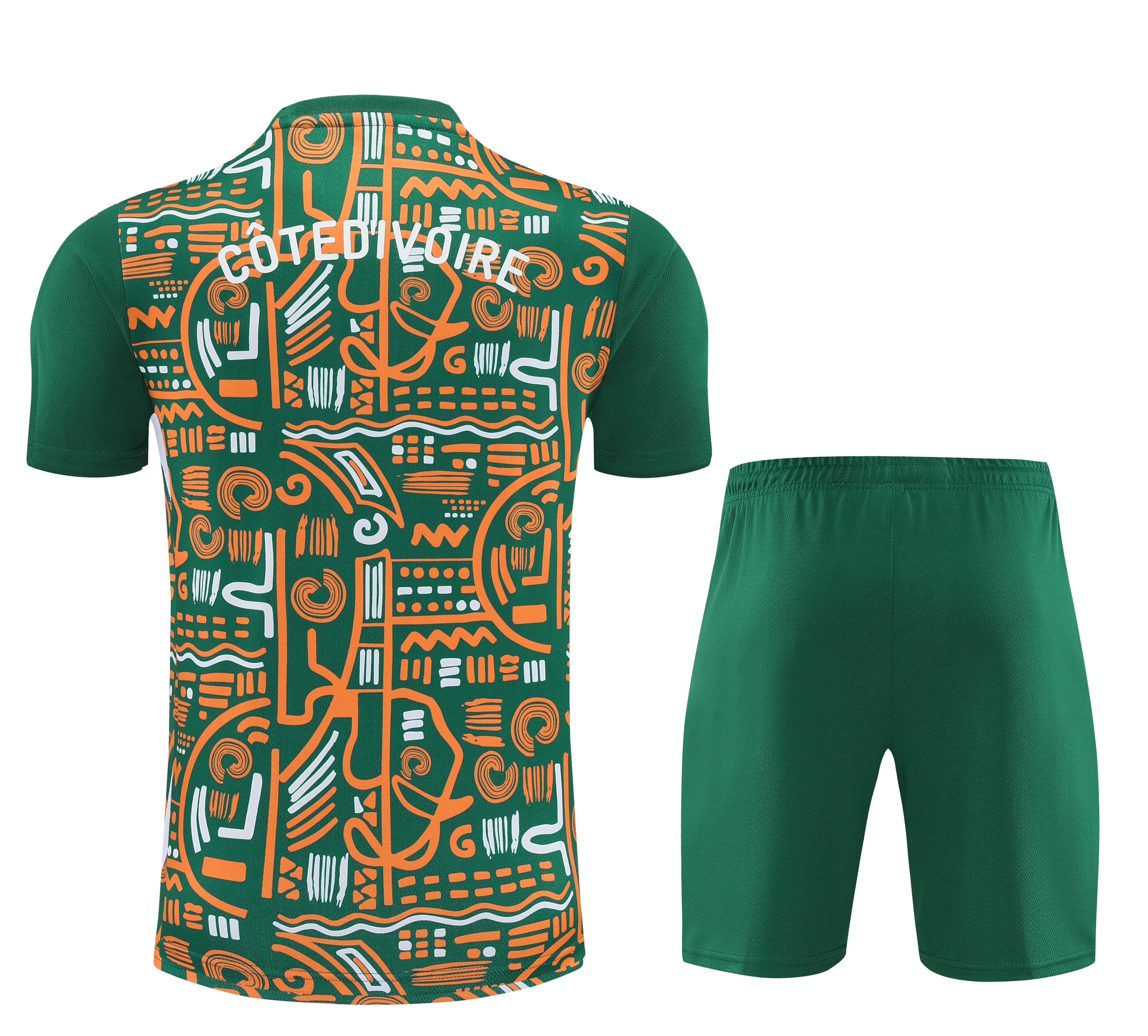 Ivory Coast Training Short Sleeve kits 25-26