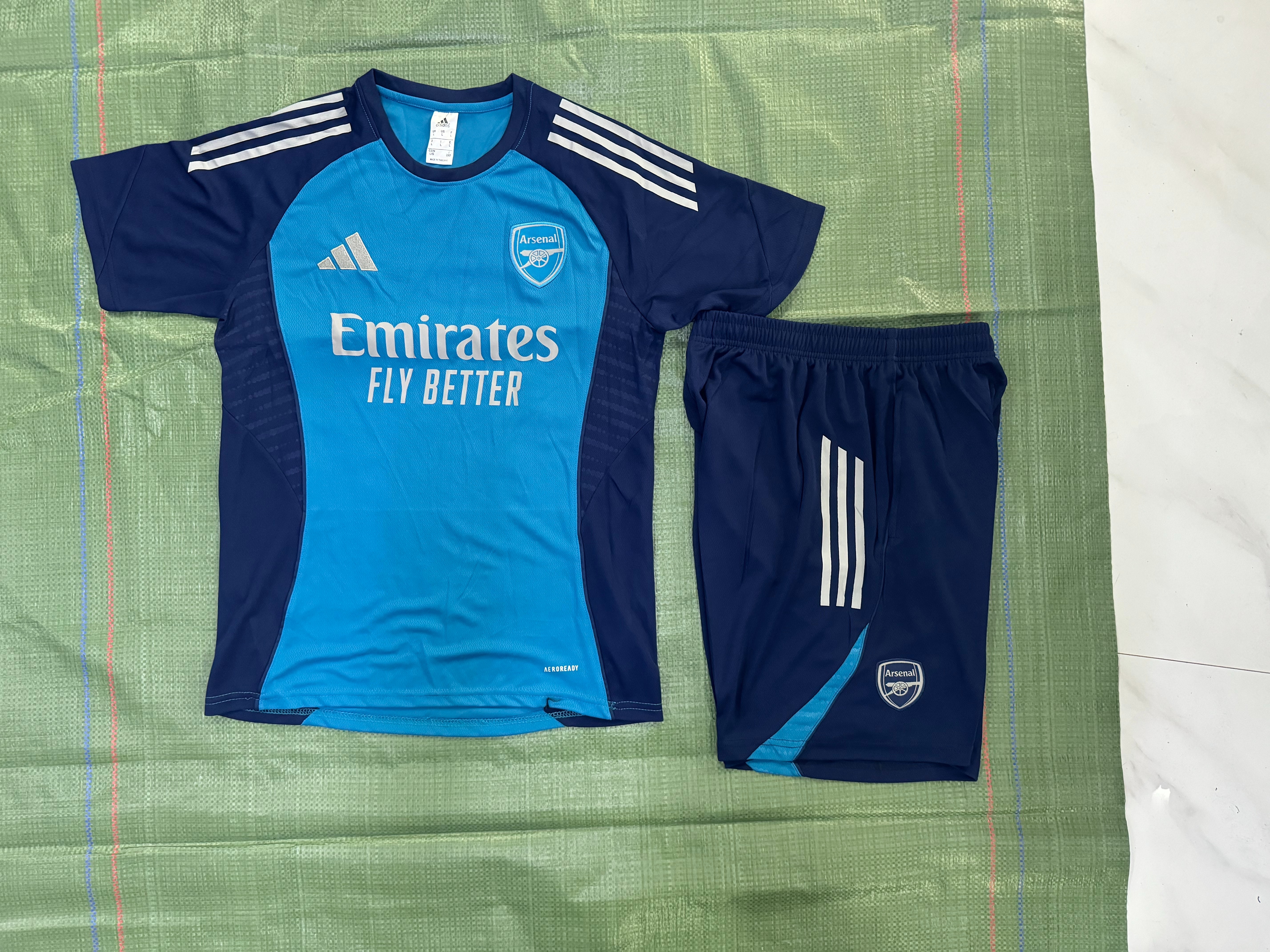 Arsenal Training Short Sleeve kits 25-26