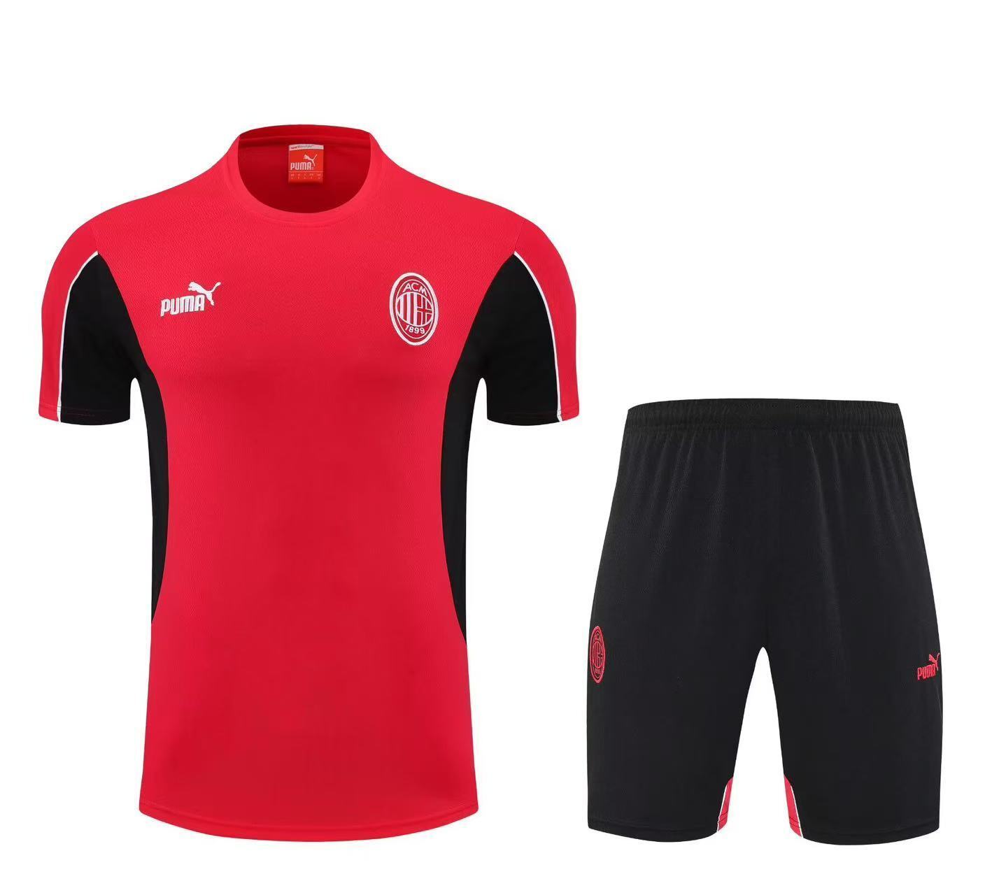 AC Milan Training Short Sleeve kits 25-26