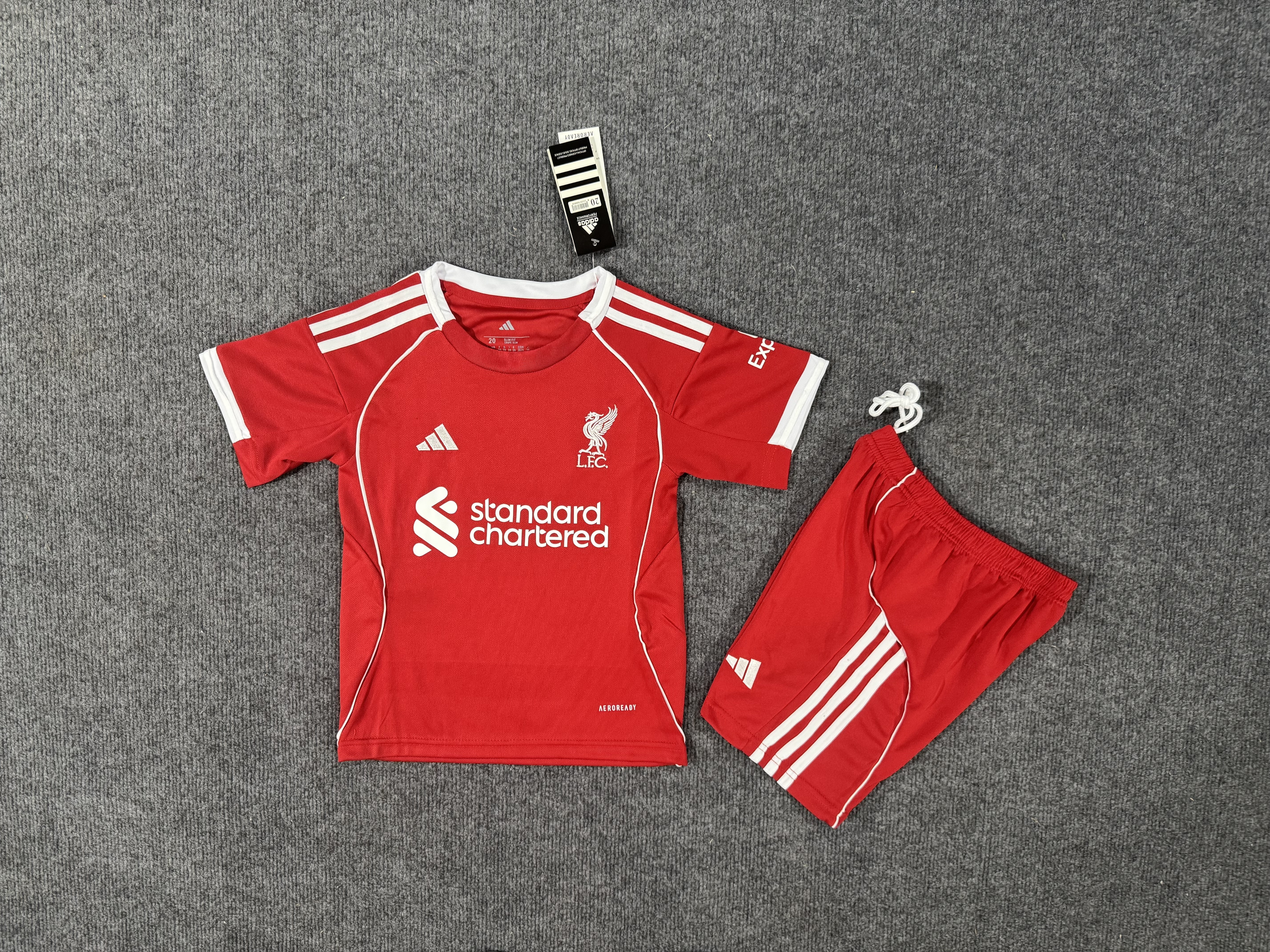 Liverpool 25-26 Home Kids Kits Jersey