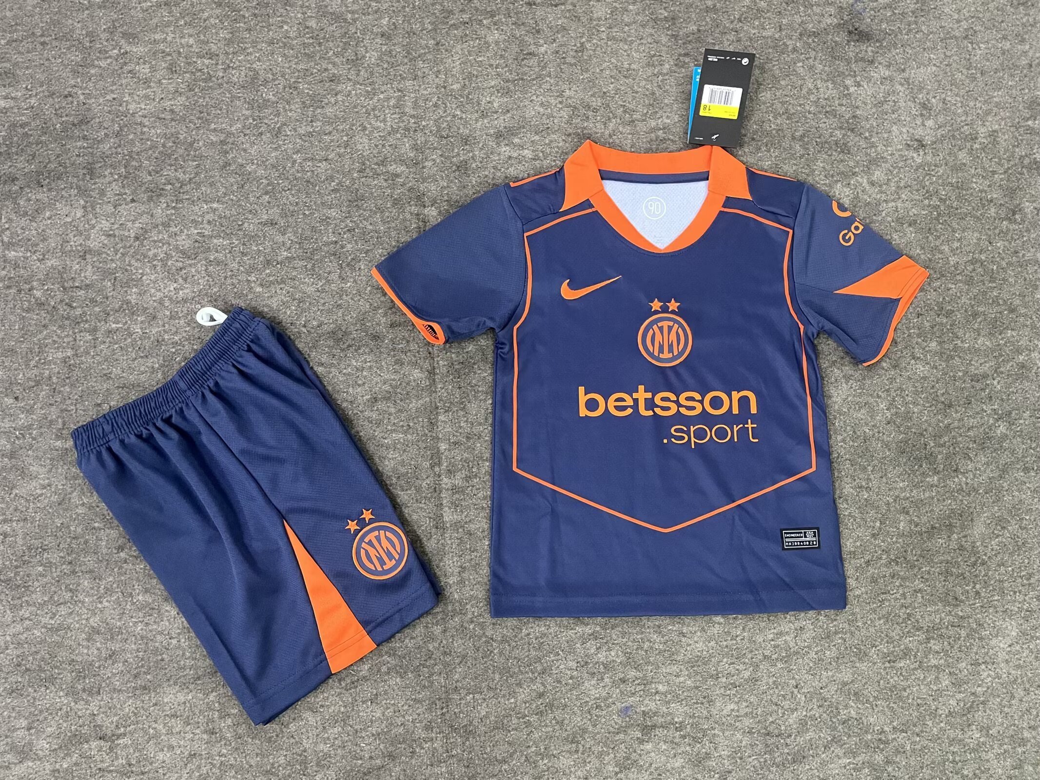 Inter Milan 25-26 Third Away Kids Kits Jersey