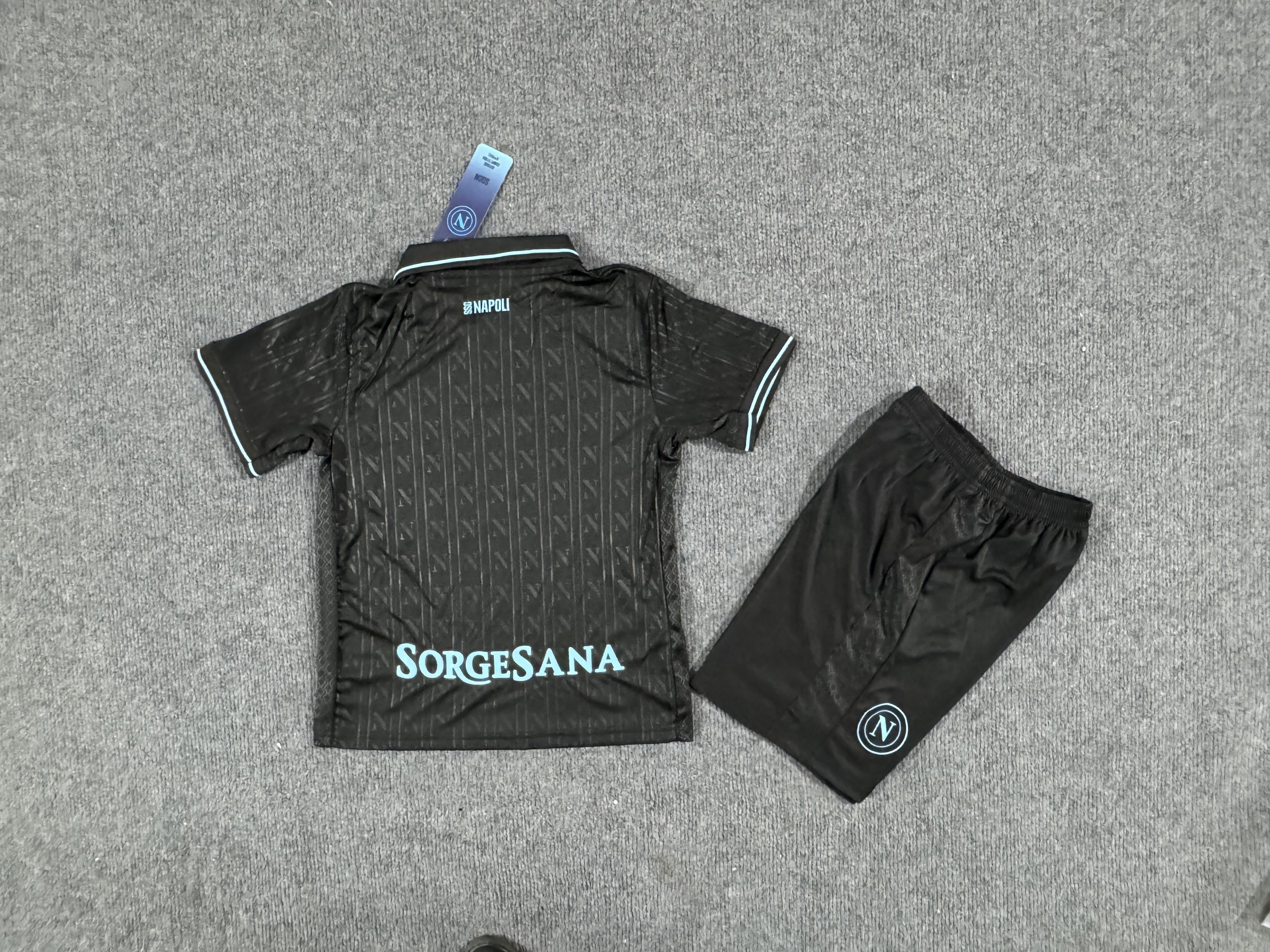 Napoli 25-26 Third Away Kids Kits Jersey