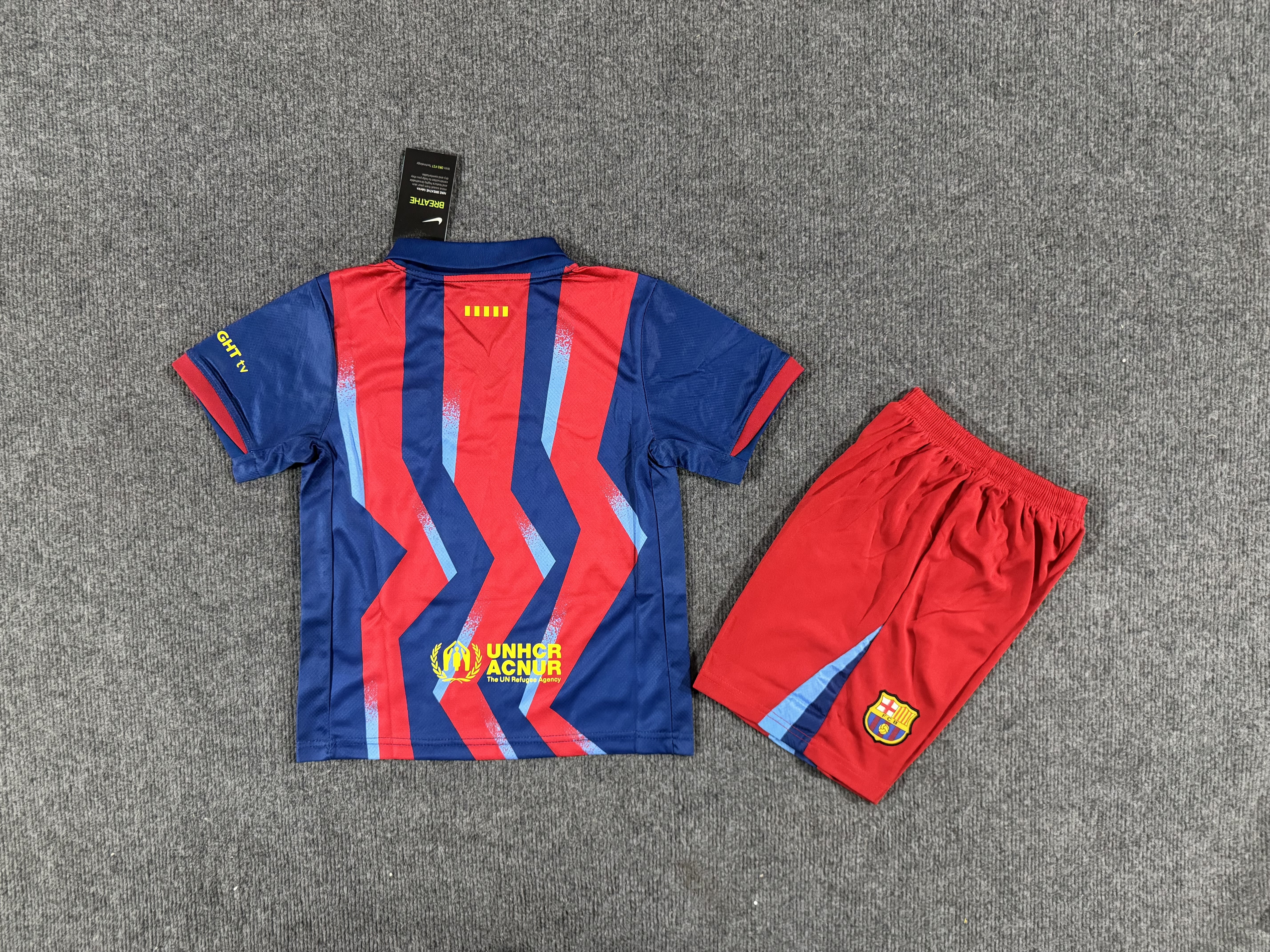 Barcelona 25-26 Forth Kids Kits Jersey