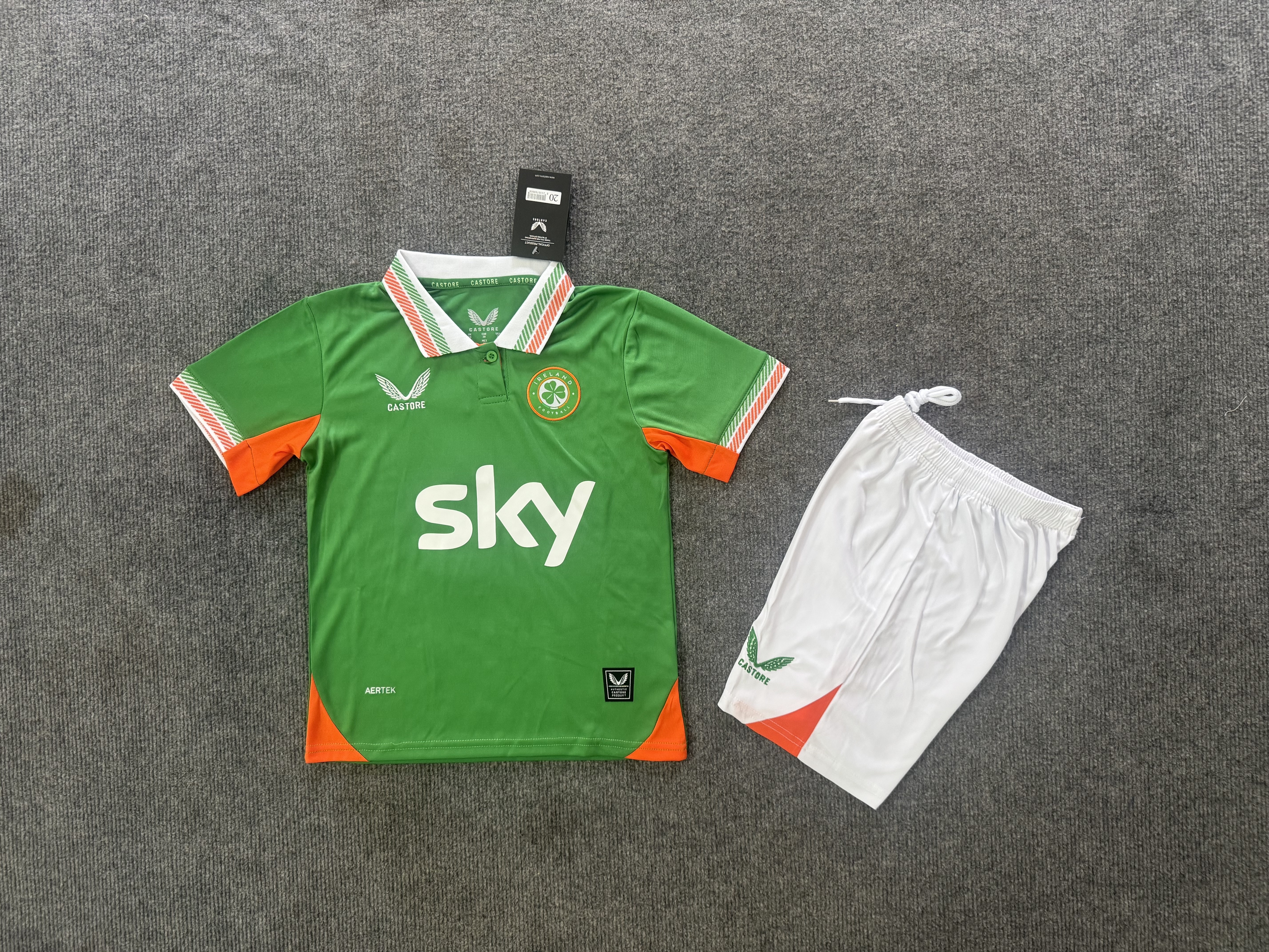 Ireland 25-26 Home Kids Kits Jersey