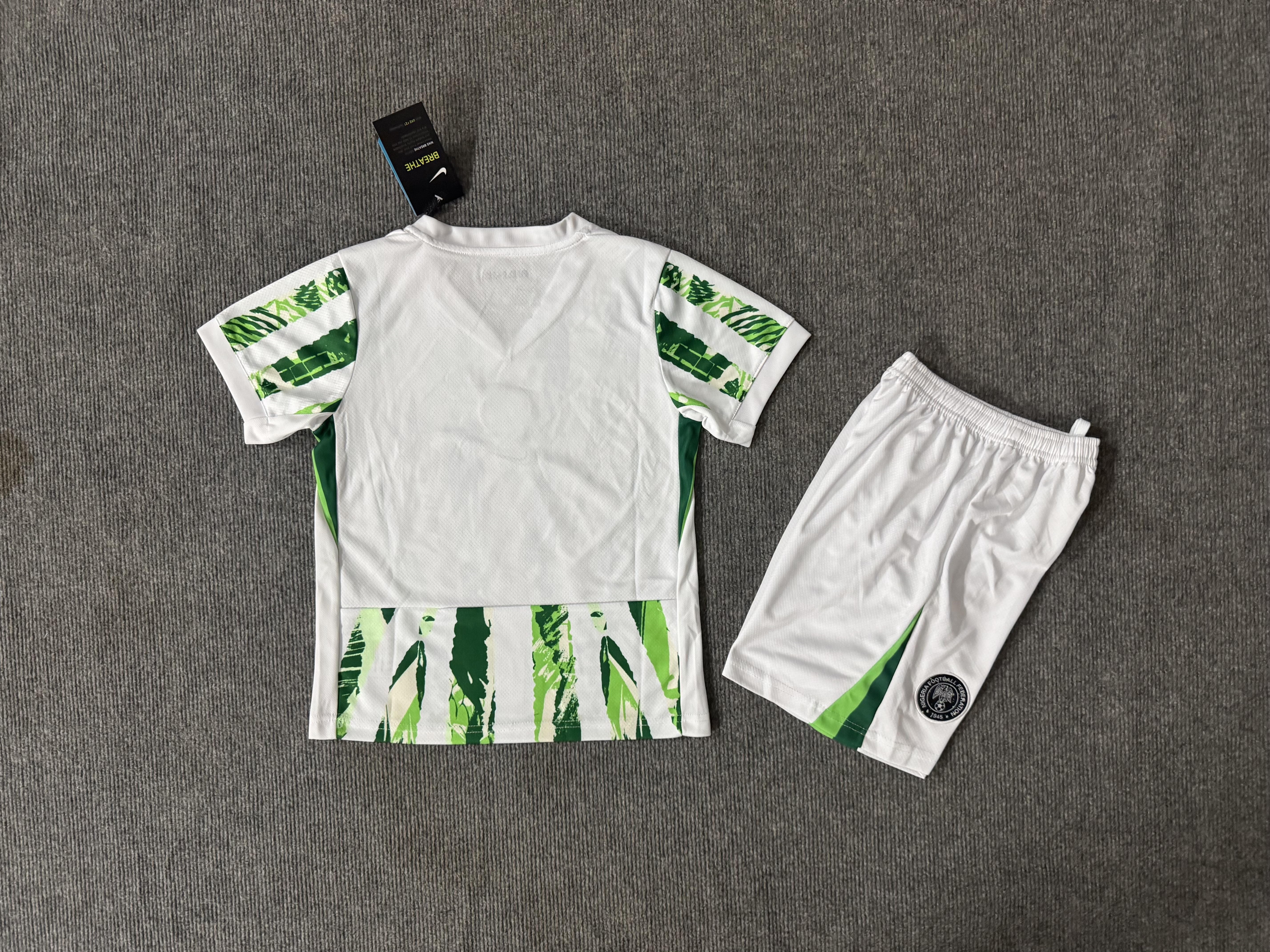 Nigeria 25-26 Home Kids Kits Jersey